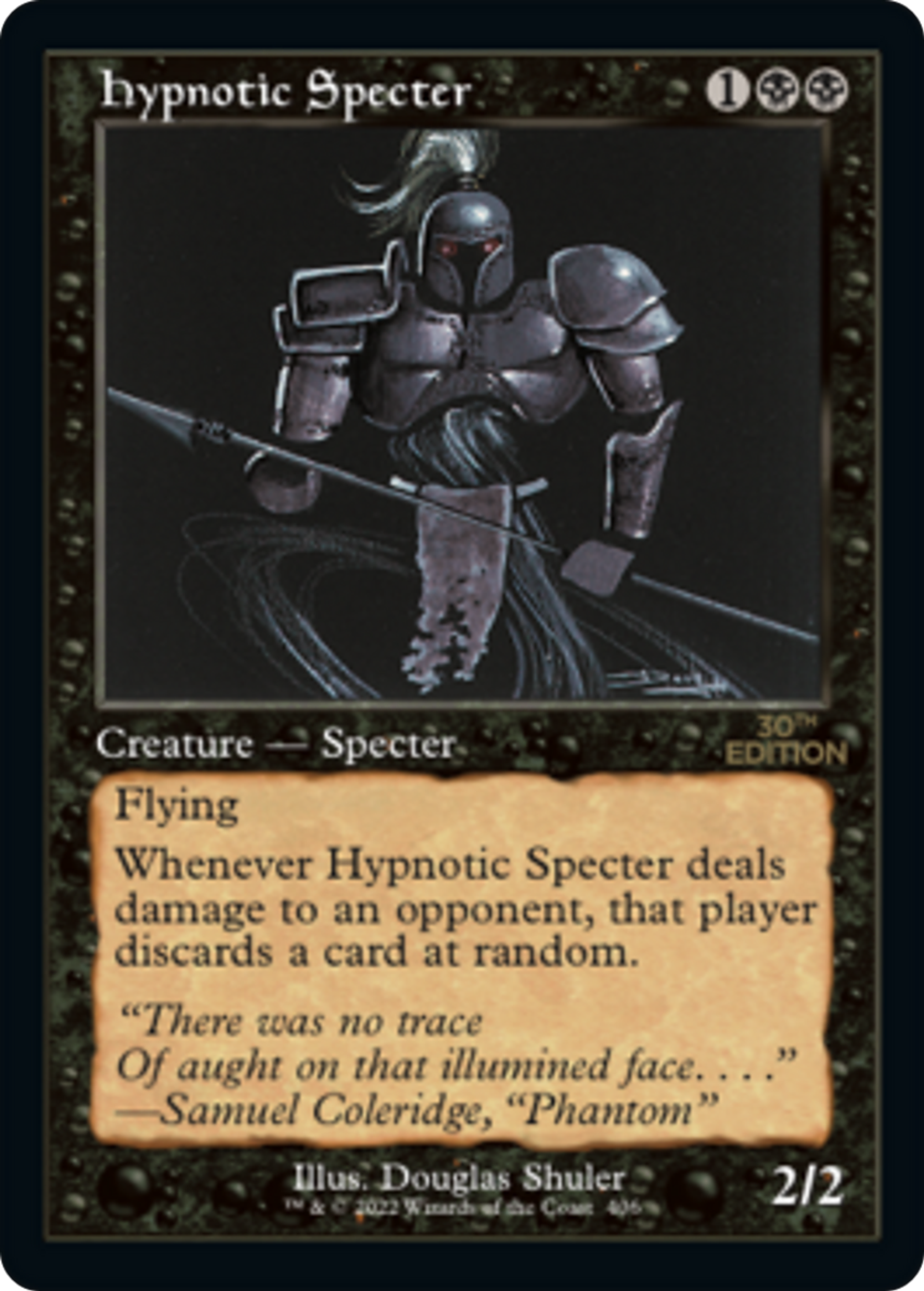 Hypnotic Specter — 30th Anniversary Edition — Magic: The Gathering