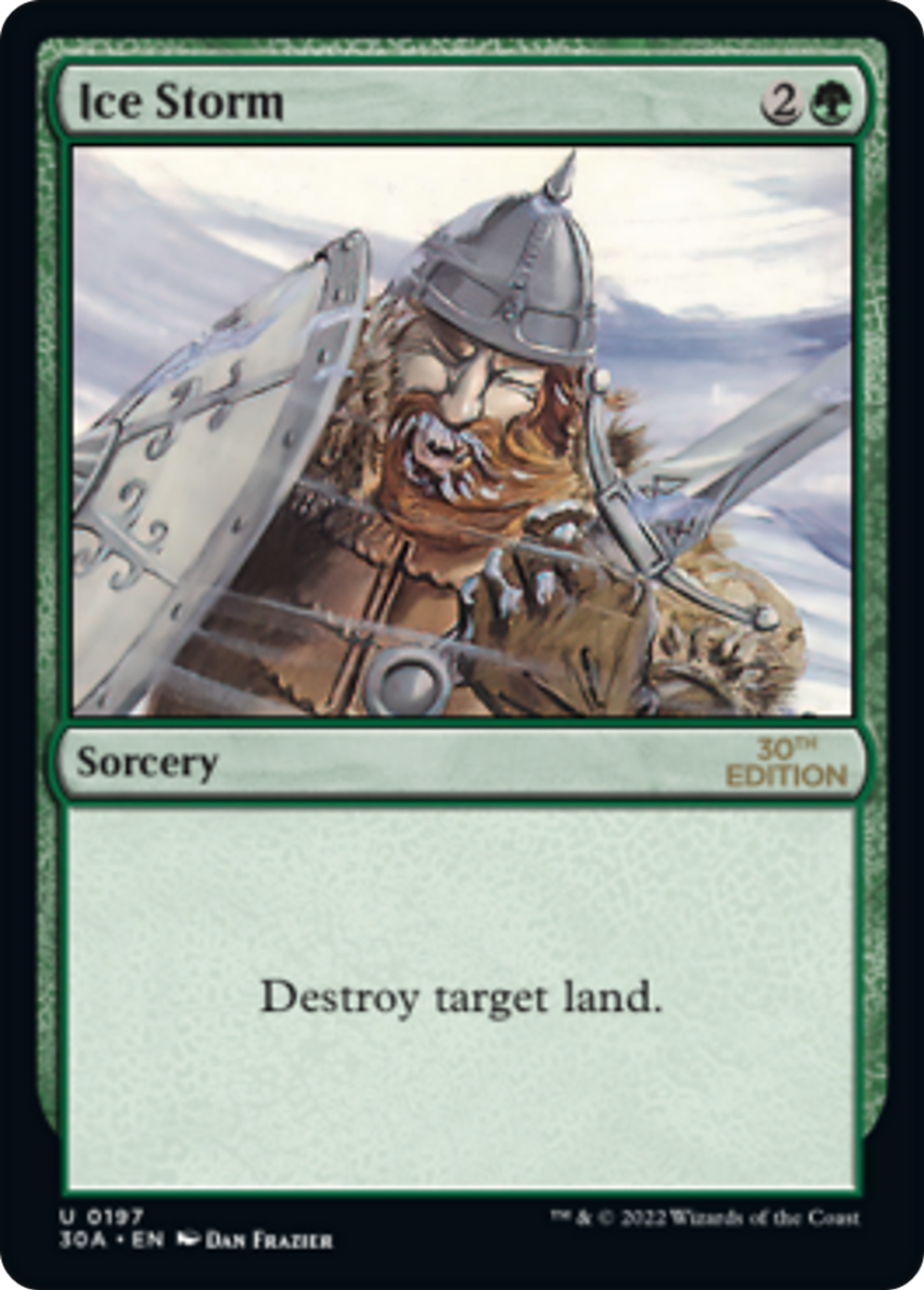 Ice Storm — 30th Anniversary Edition — Magic: The Gathering