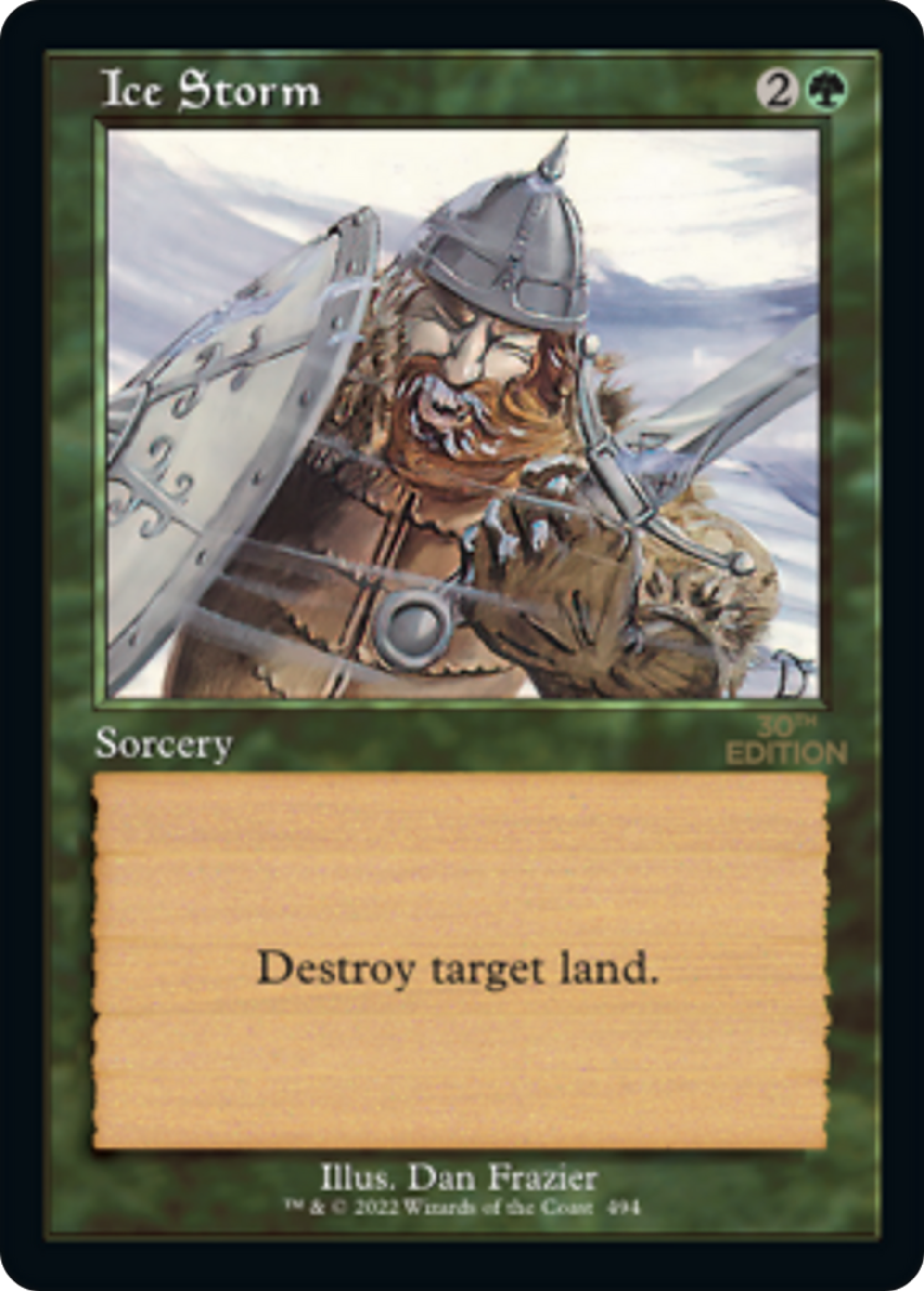 Ice Storm — 30th Anniversary Edition — Magic: The Gathering