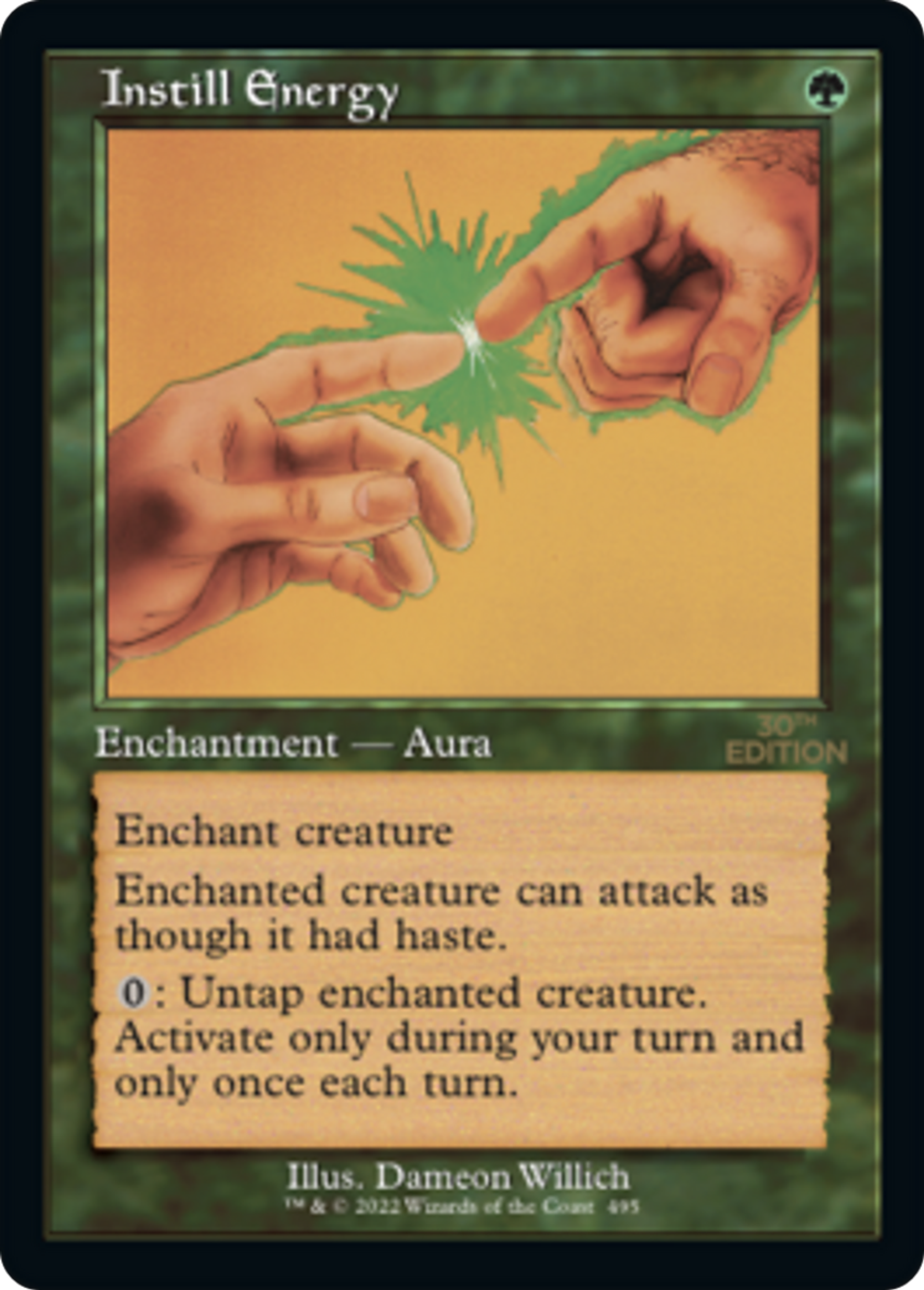 Instill Energy — 30th Anniversary Edition — Magic: The Gathering