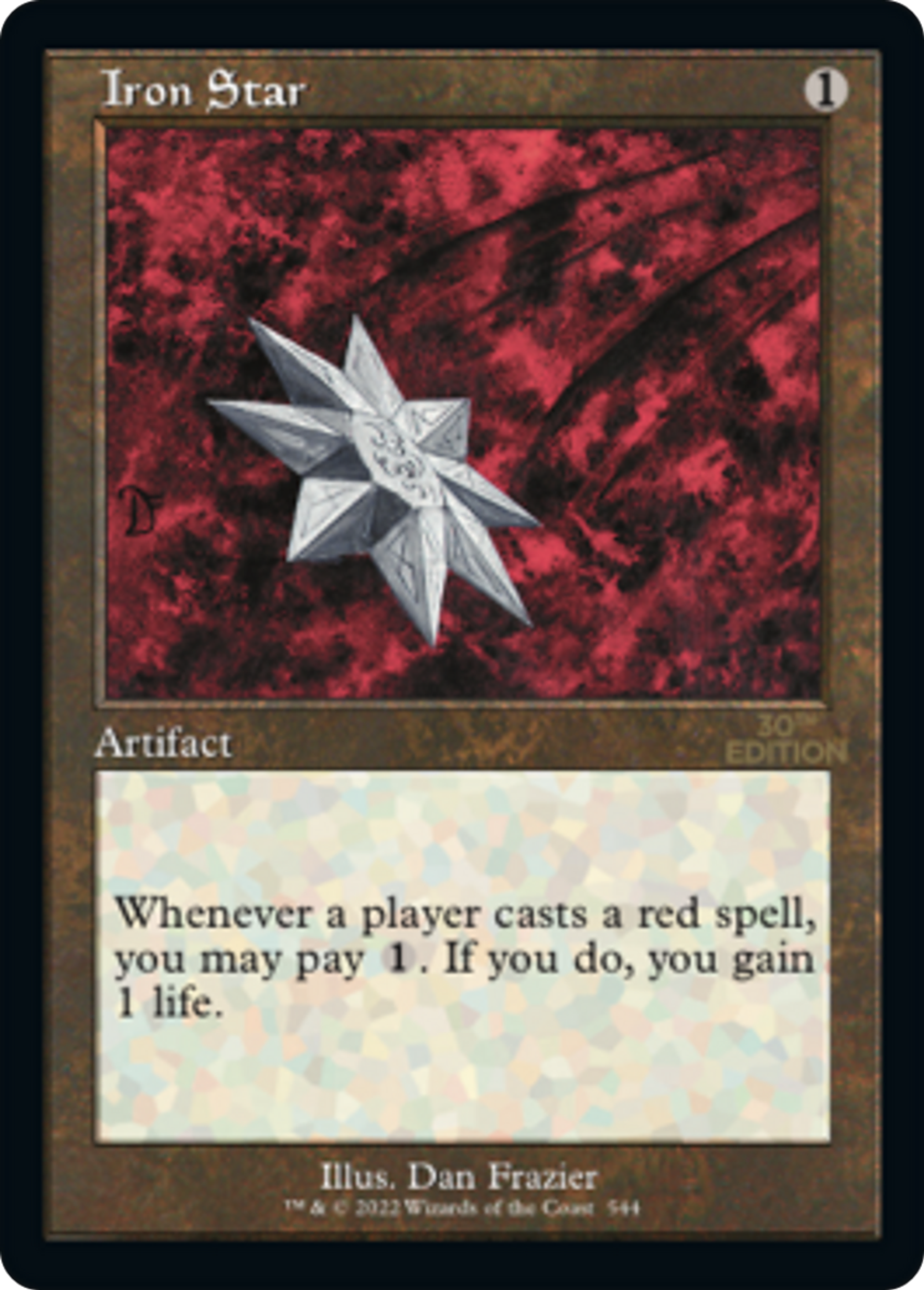 Iron Star — 30th Anniversary Edition — Magic: The Gathering
