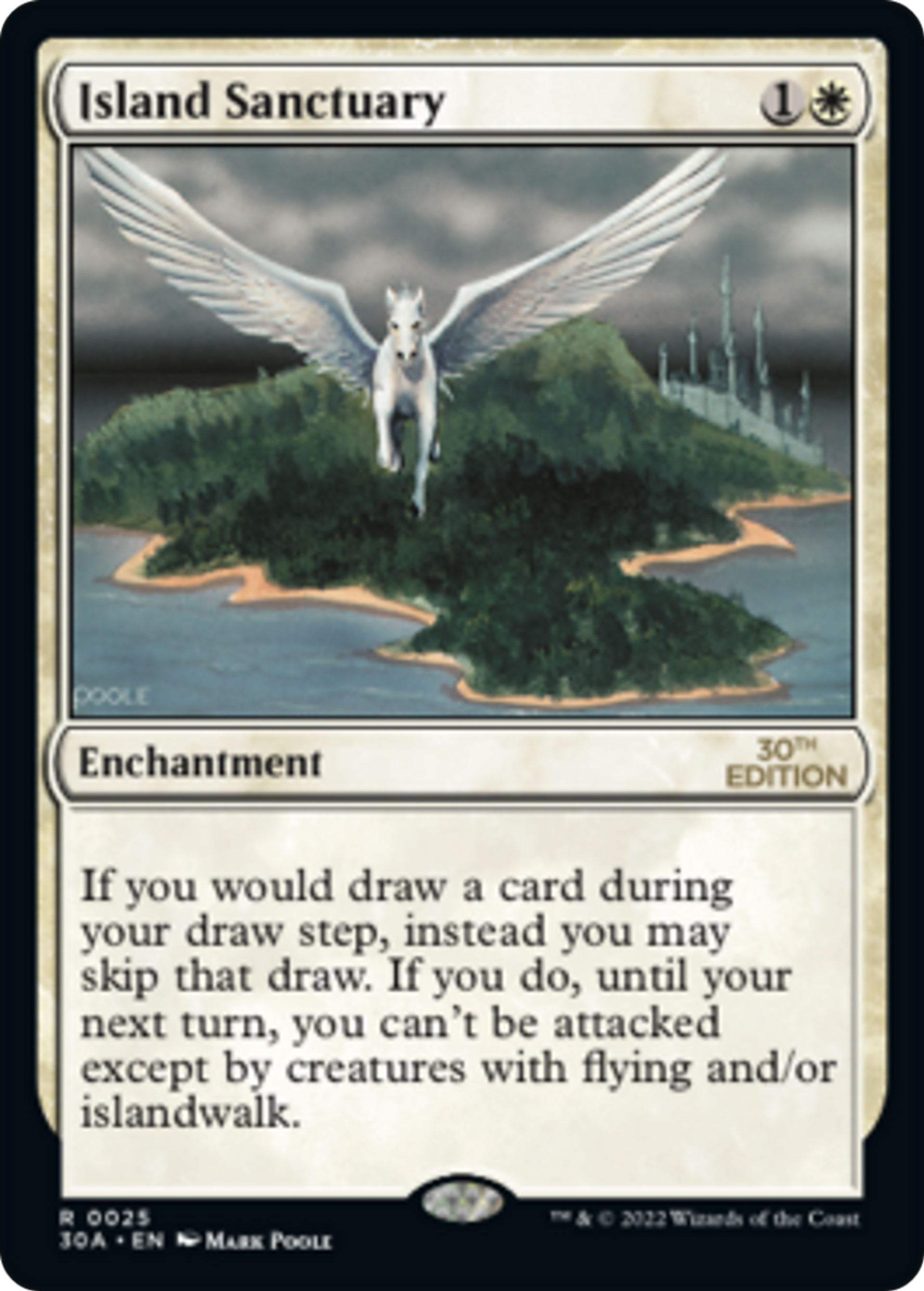 Island Sanctuary — 30th Anniversary Edition — Magic: The Gathering
