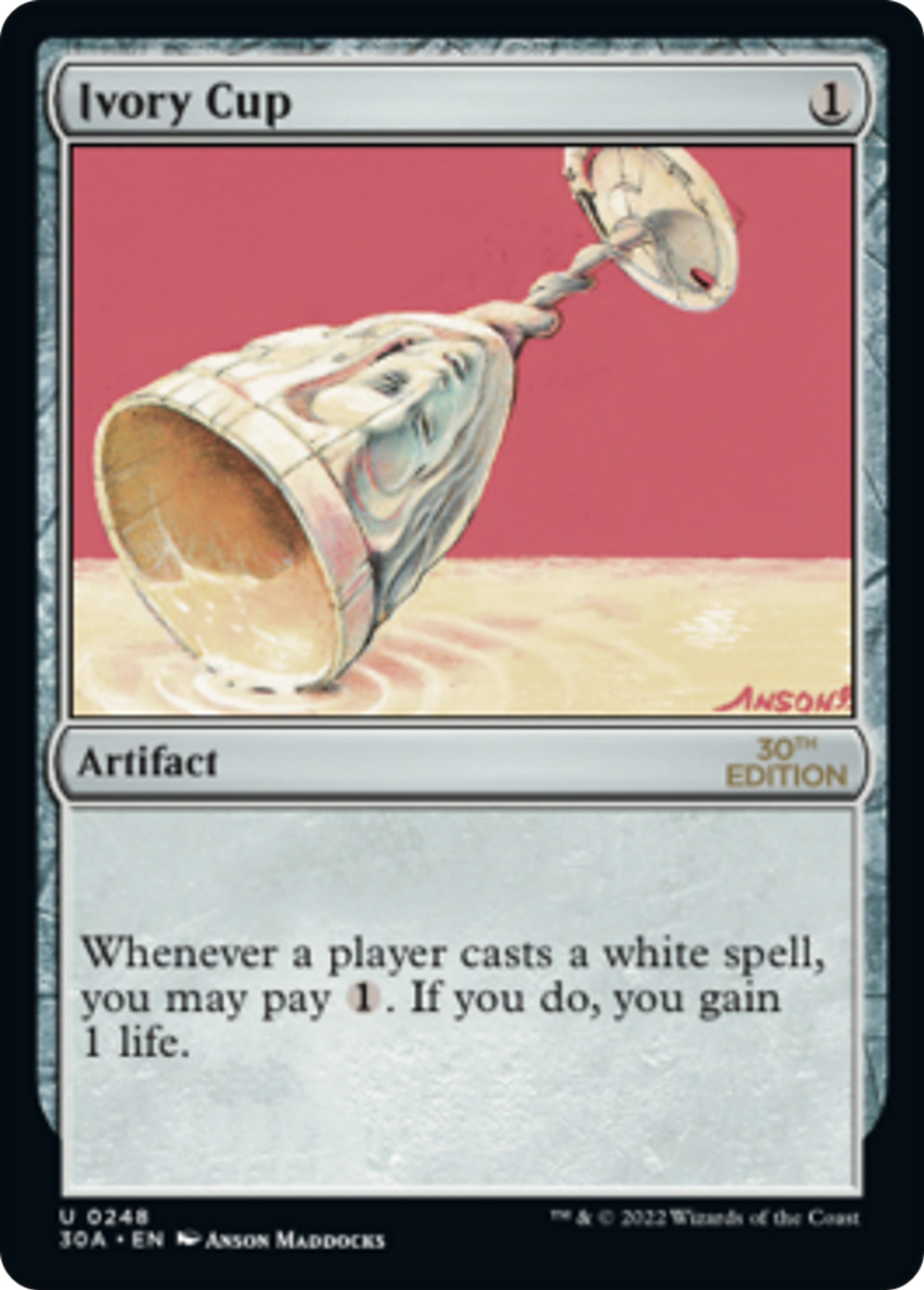 Ivory Cup — 30th Anniversary Edition — Magic: The Gathering