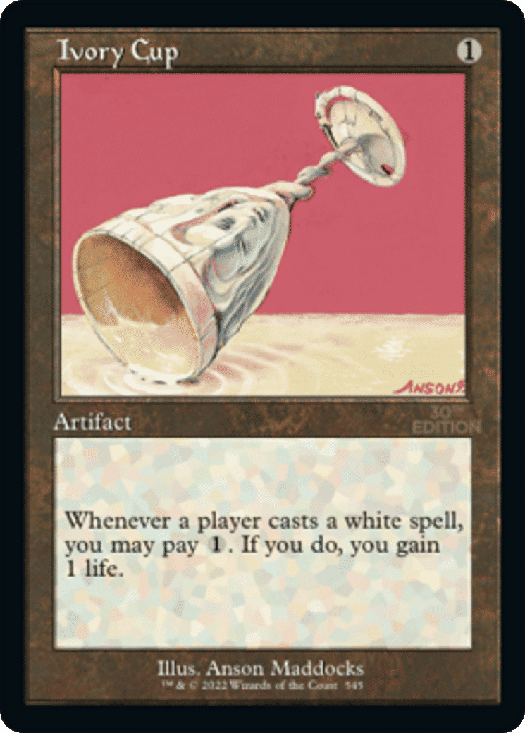 Ivory Cup — 30th Anniversary Edition — Magic: The Gathering