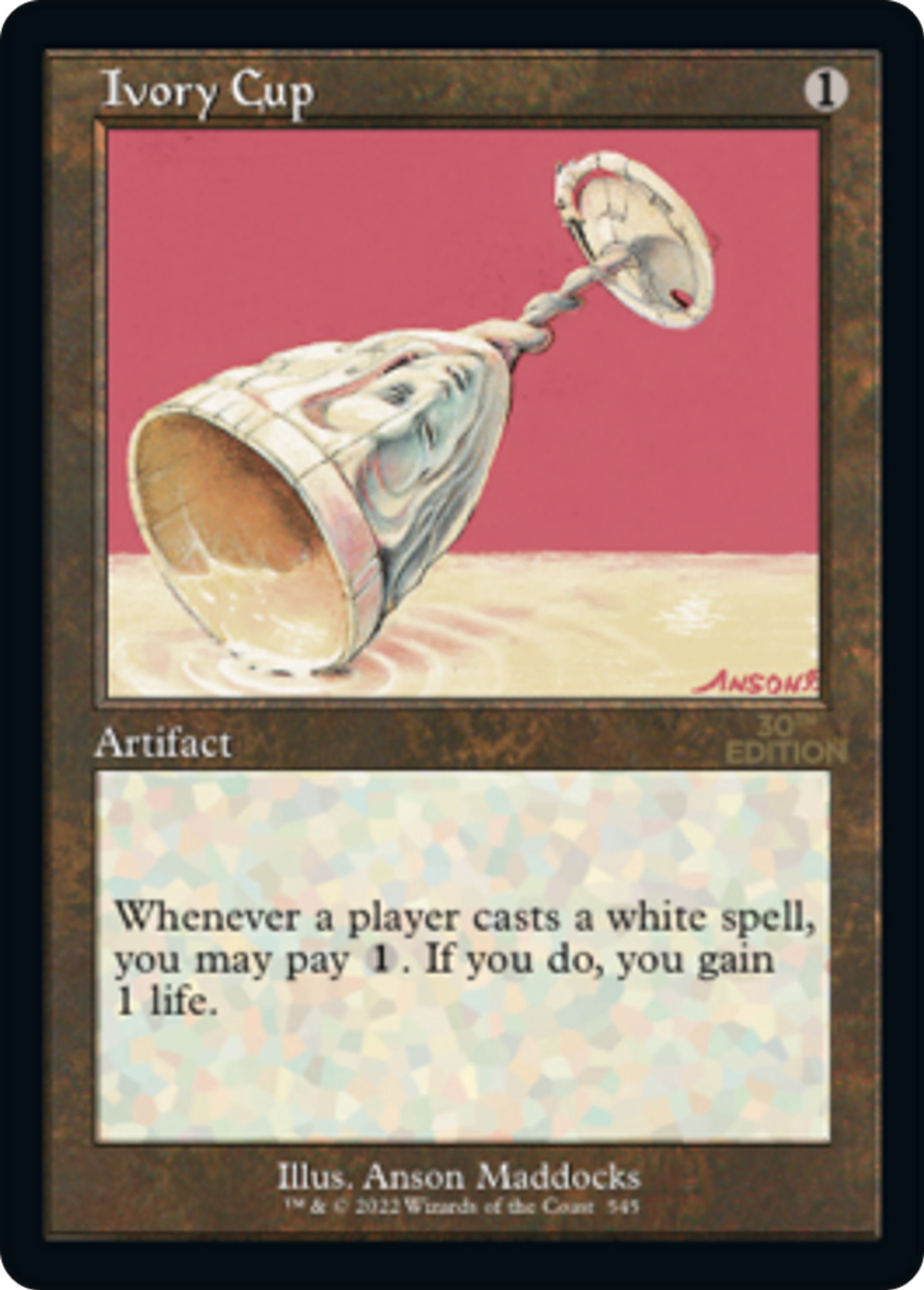 Ivory Cup — 30th Anniversary Edition — Magic: The Gathering