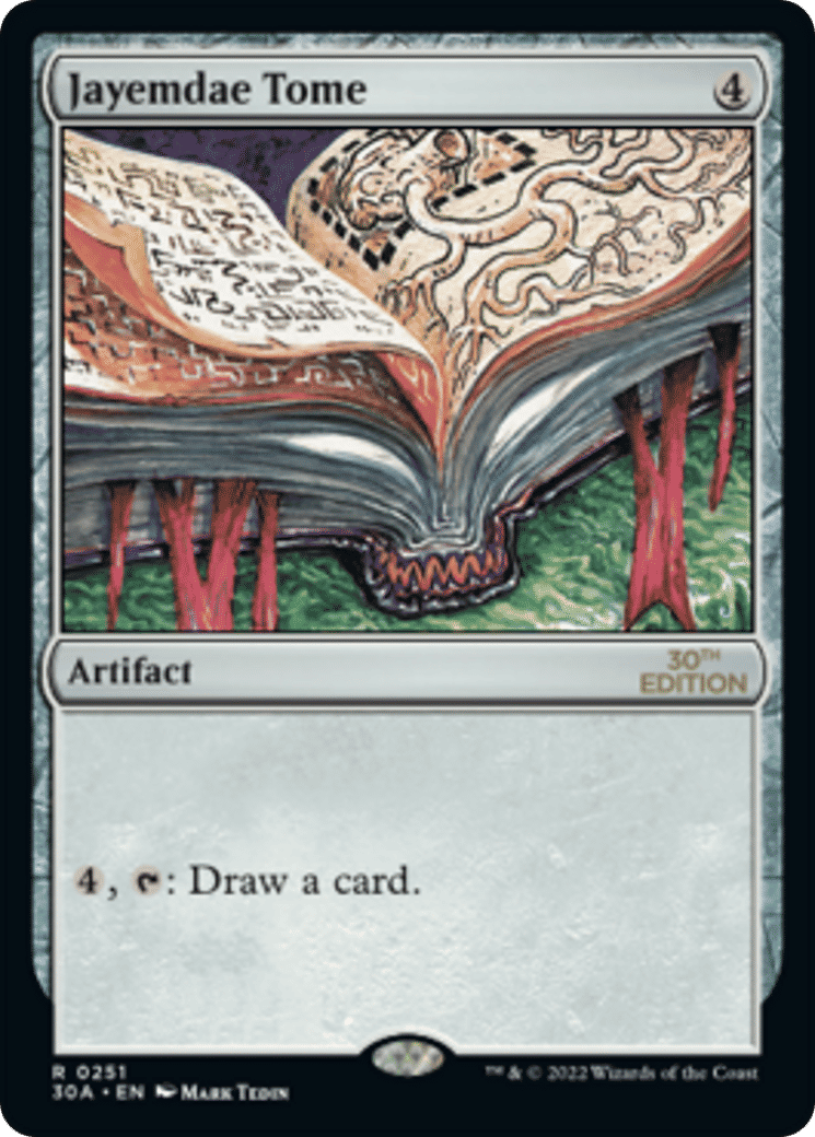 Jayemdae Tome — 30th Anniversary Edition — Magic: The Gathering