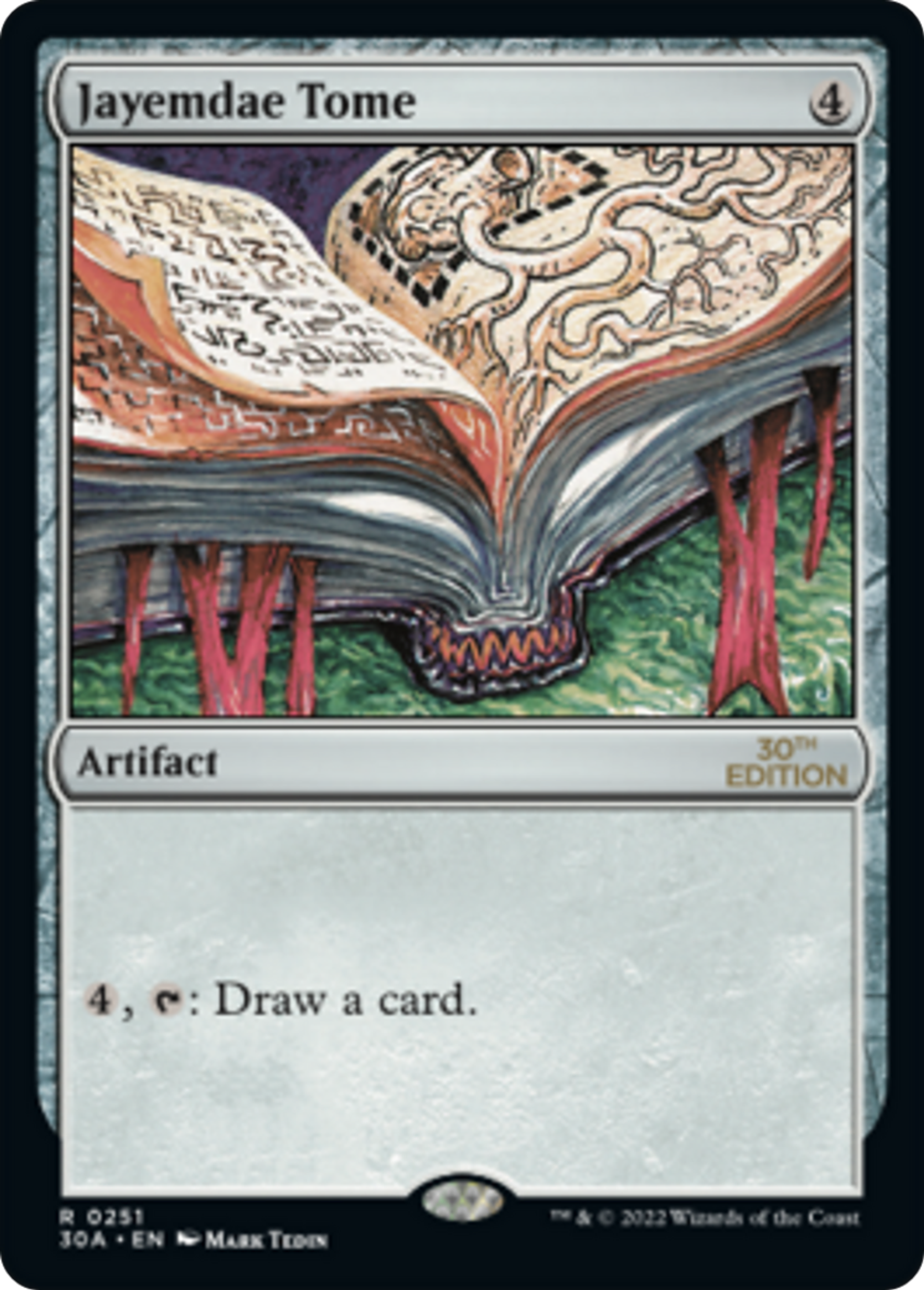 Jayemdae Tome — 30th Anniversary Edition — Magic: The Gathering