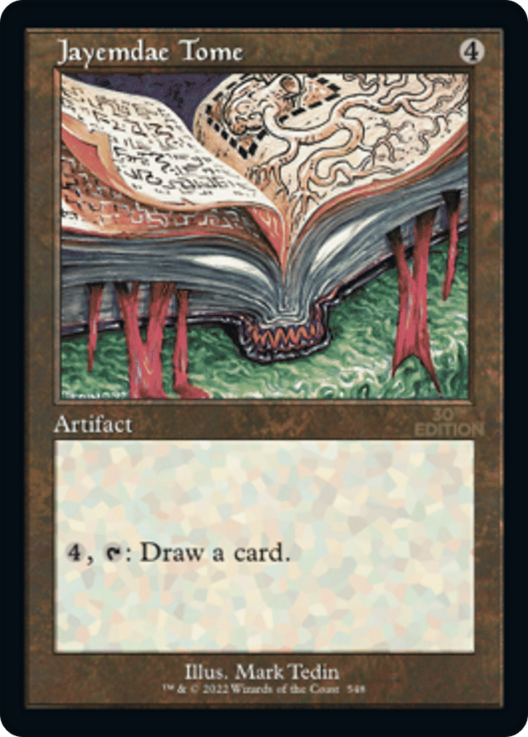 Jayemdae Tome — 30th Anniversary Edition — Magic: The Gathering