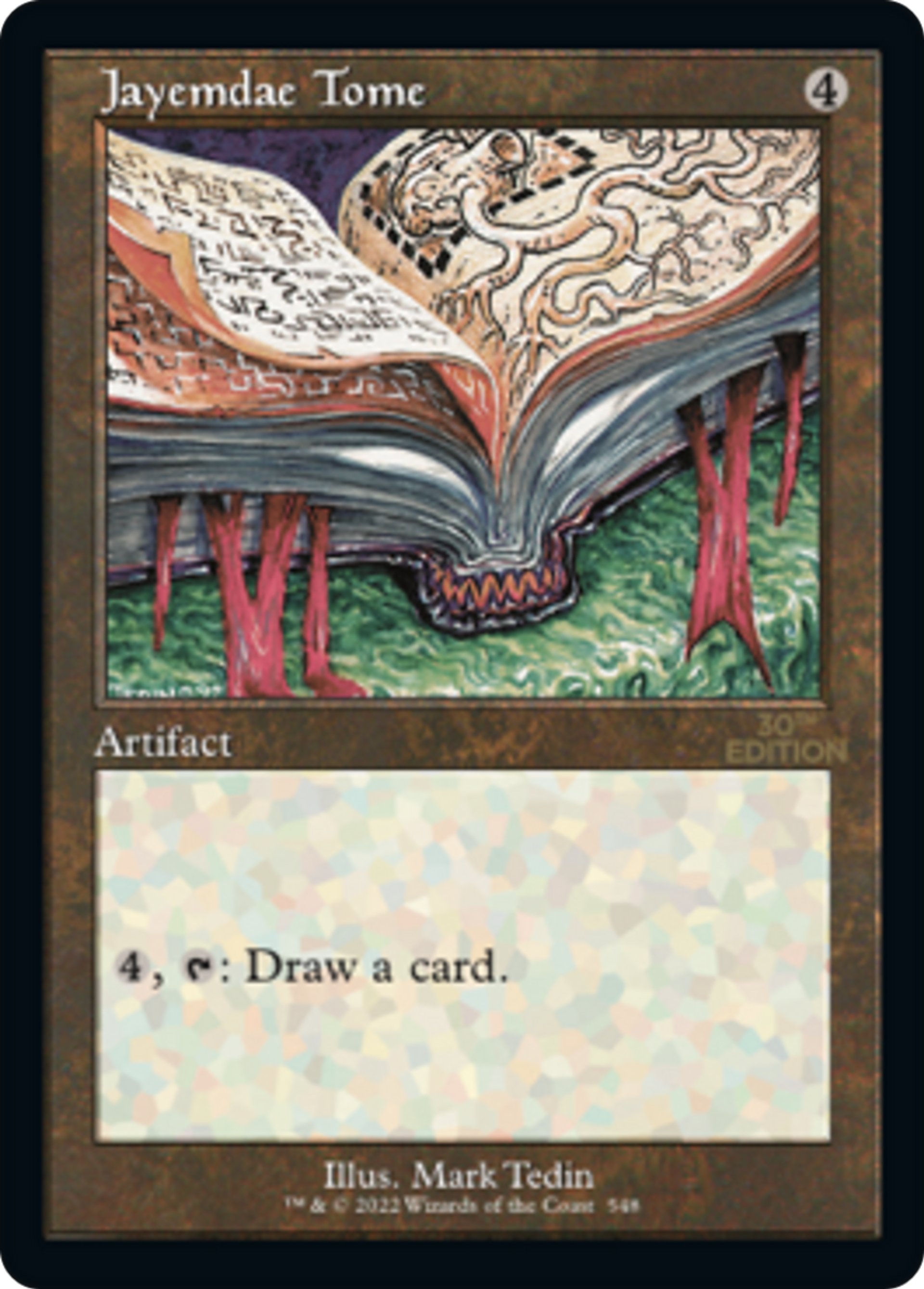 Jayemdae Tome — 30th Anniversary Edition — Magic: The Gathering