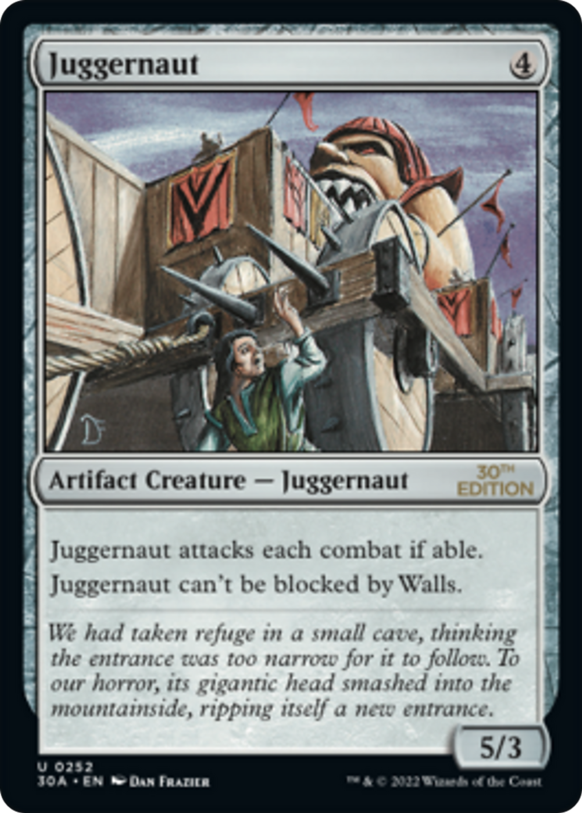 Juggernaut — 30th Anniversary Edition — Magic: The Gathering