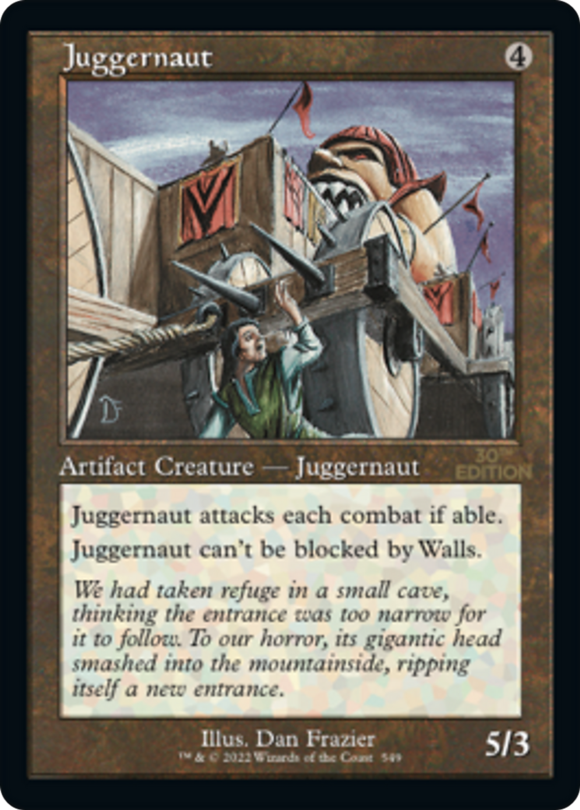 Juggernaut — 30th Anniversary Edition — Magic: The Gathering