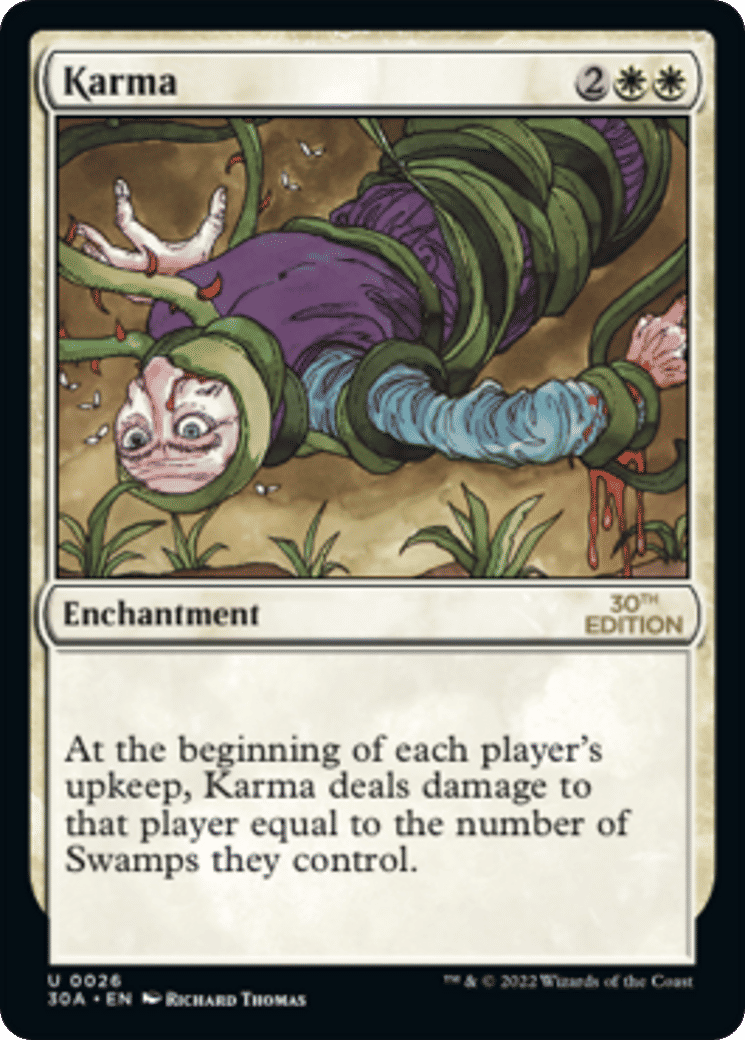 Karma — 30th Anniversary Edition — Magic: The Gathering