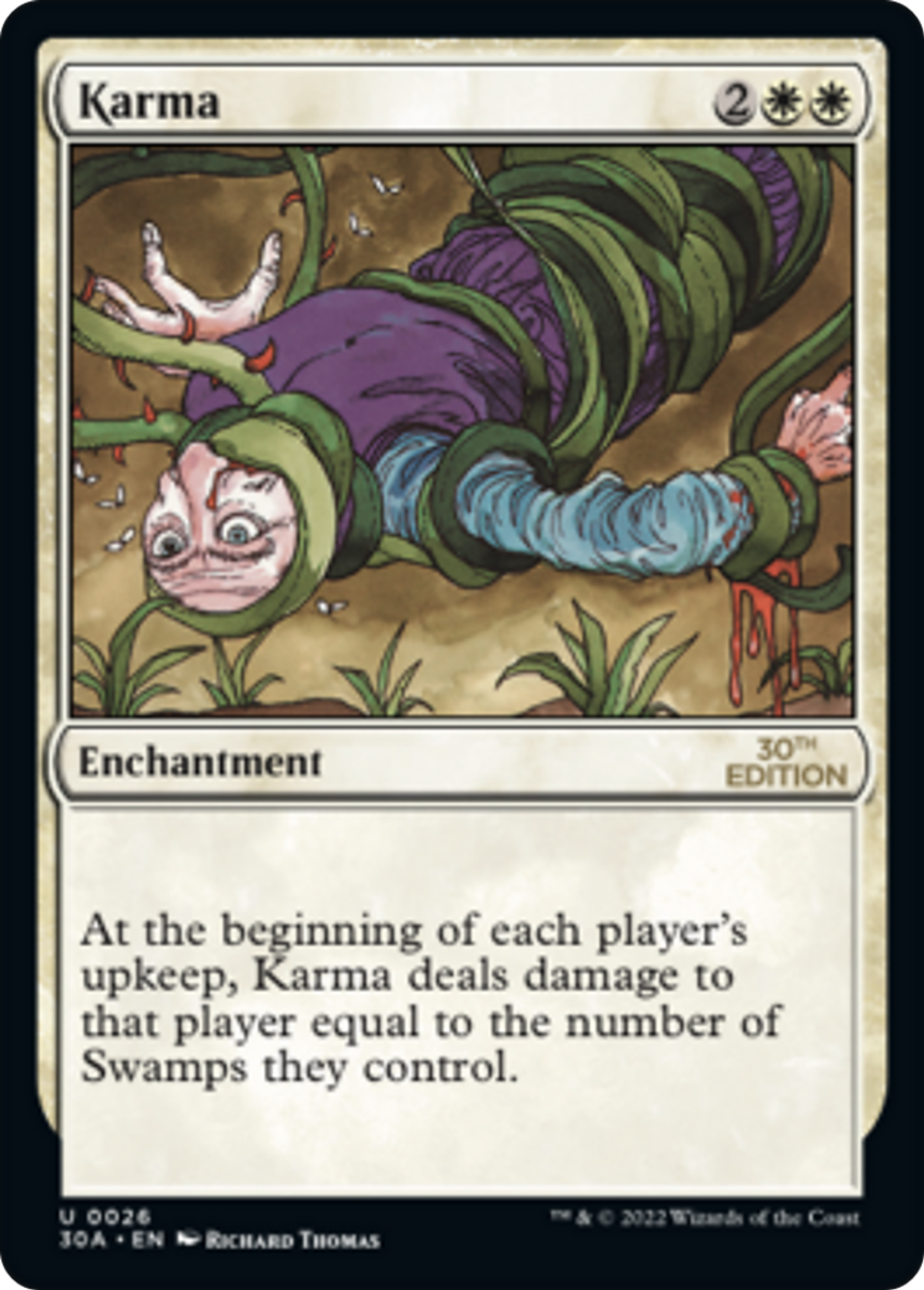 Karma — 30th Anniversary Edition — Magic: The Gathering