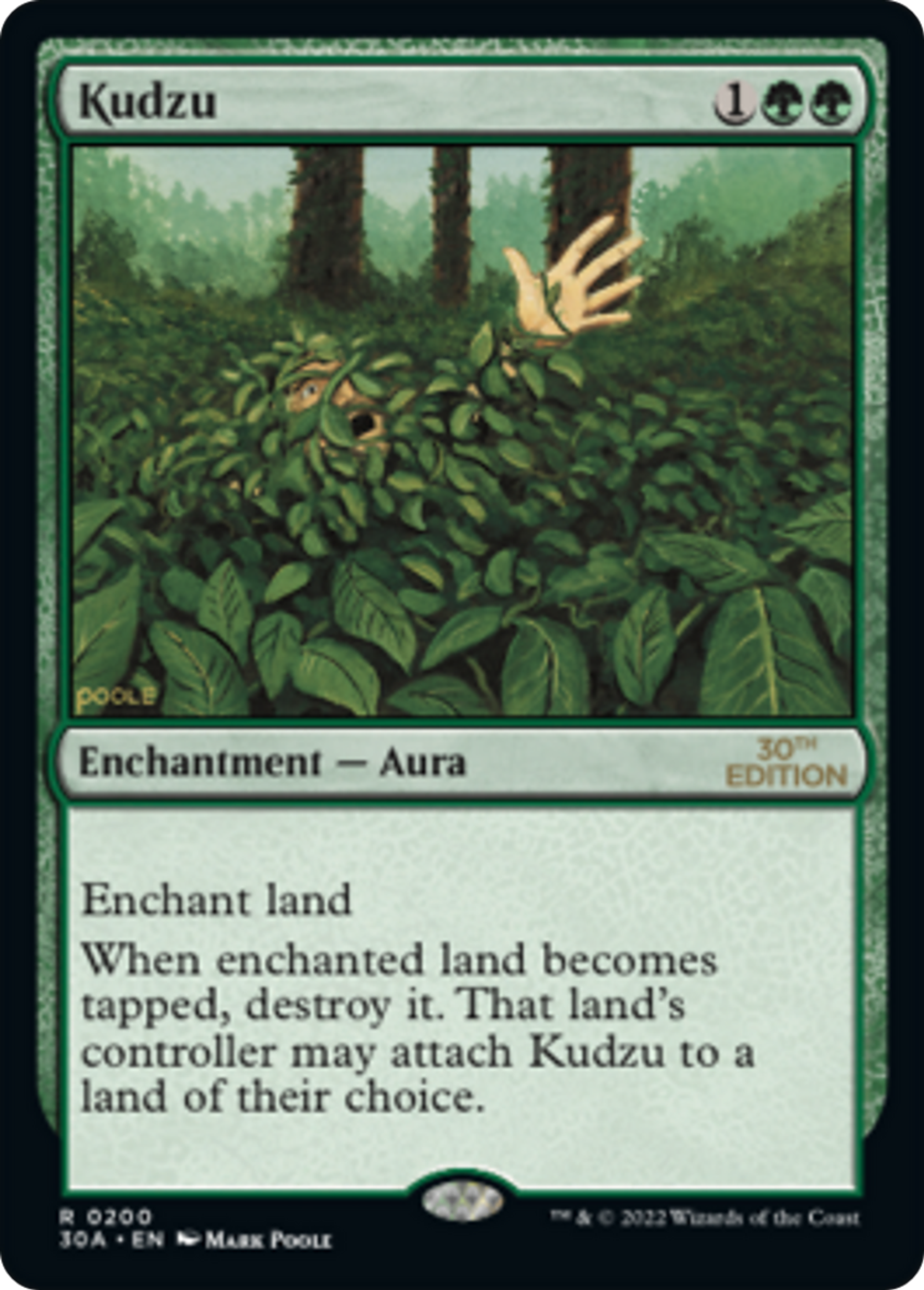 Kudzu — 30th Anniversary Edition — Magic: The Gathering