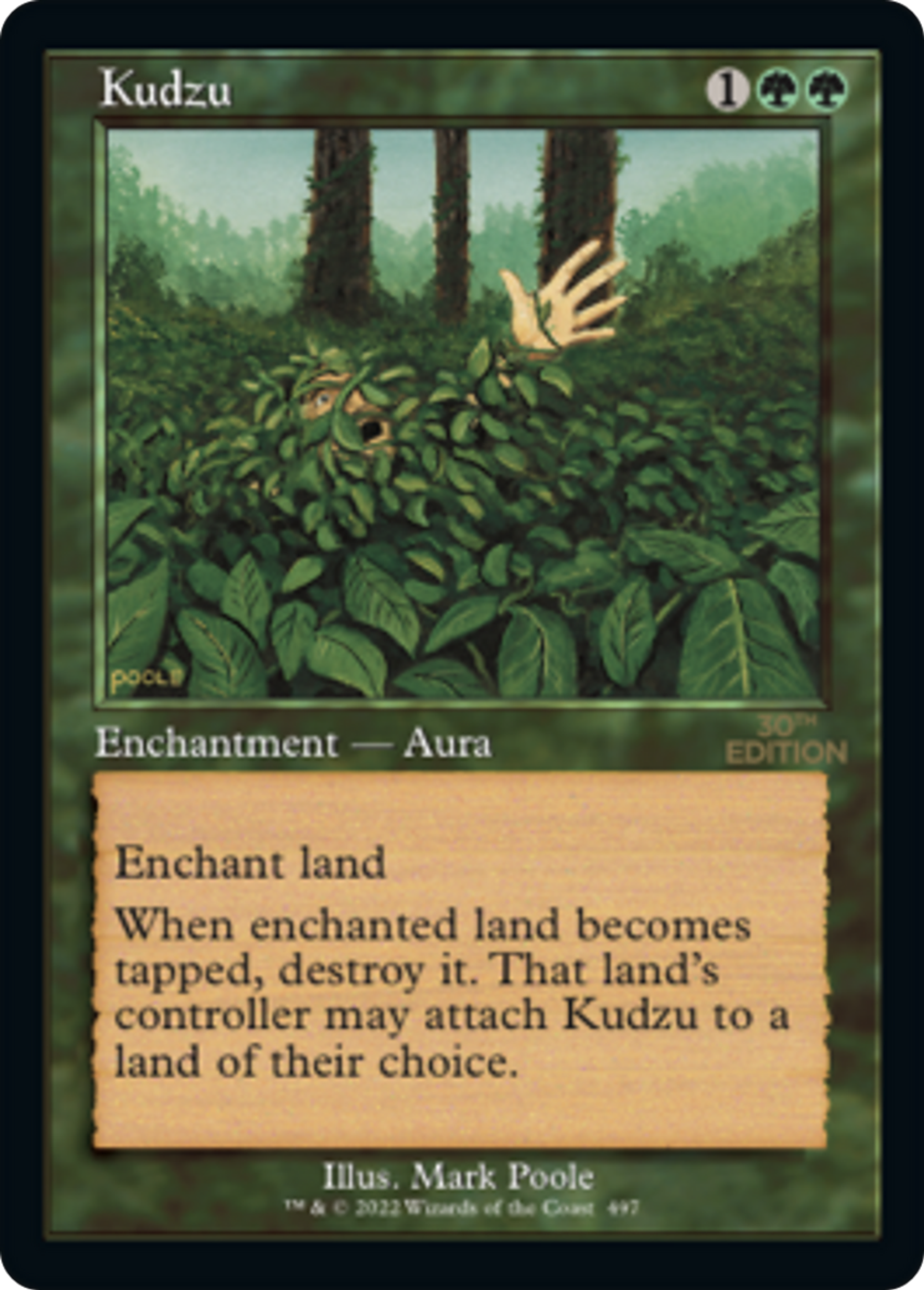 Kudzu — 30th Anniversary Edition — Magic: The Gathering
