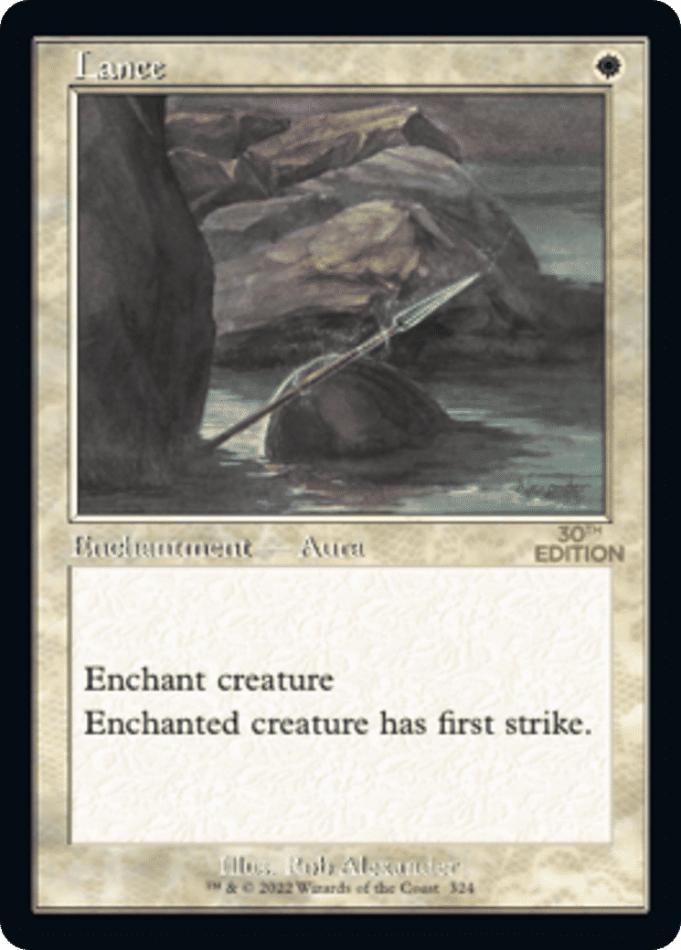 Lance — 30th Anniversary Edition — Magic: The Gathering