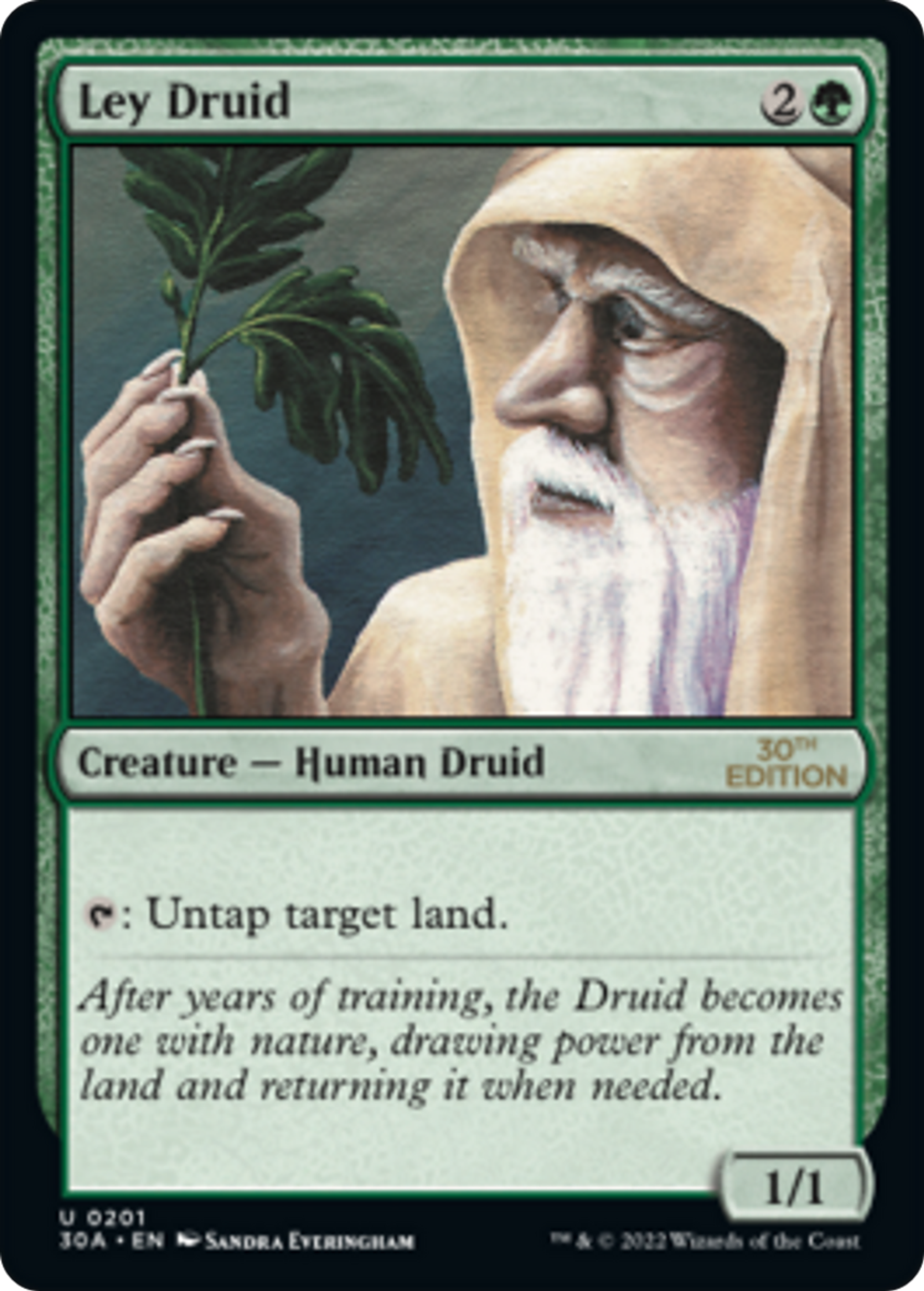 Ley Druid — 30th Anniversary Edition — Magic: The Gathering