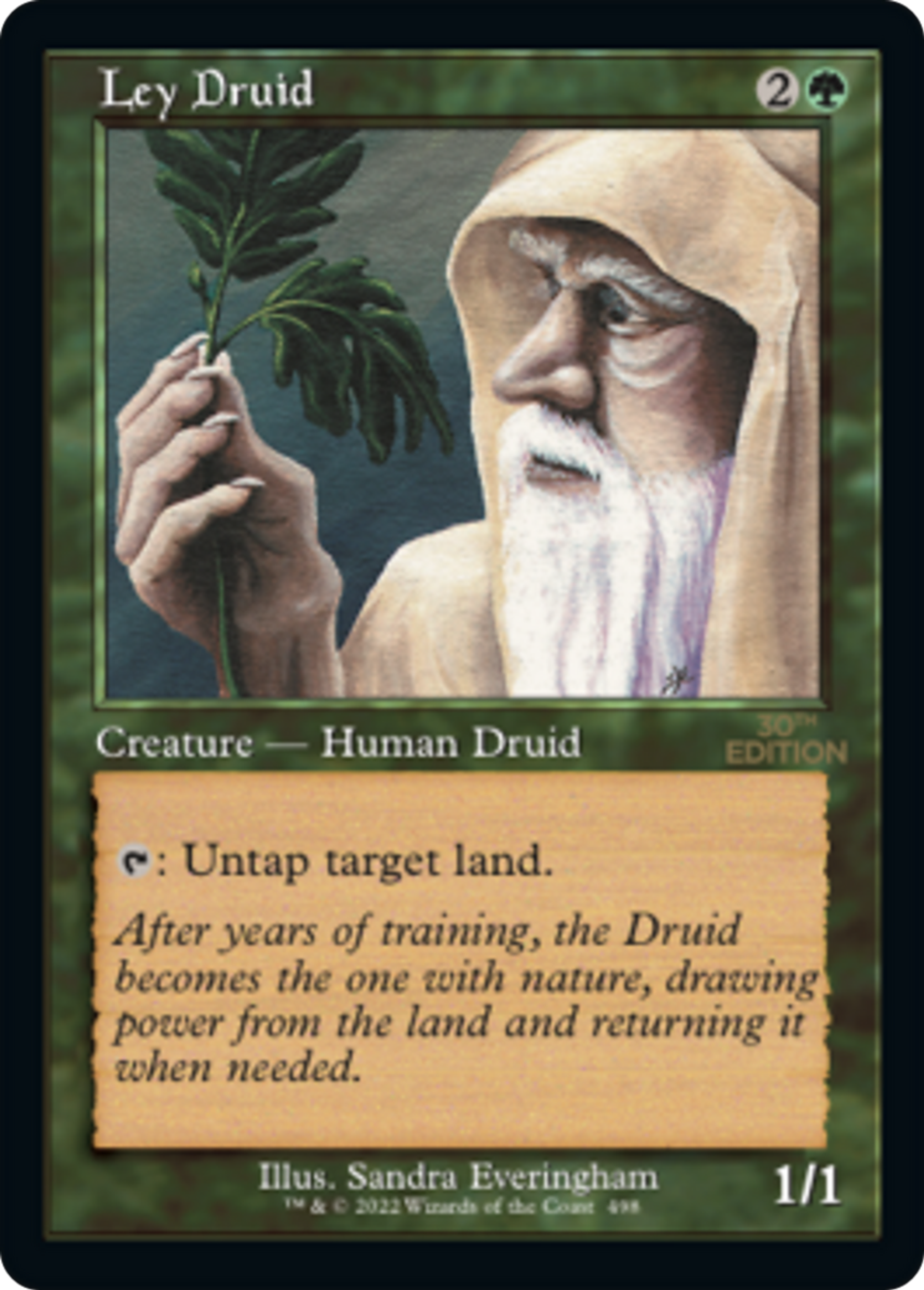 Ley Druid — 30th Anniversary Edition — Magic: The Gathering