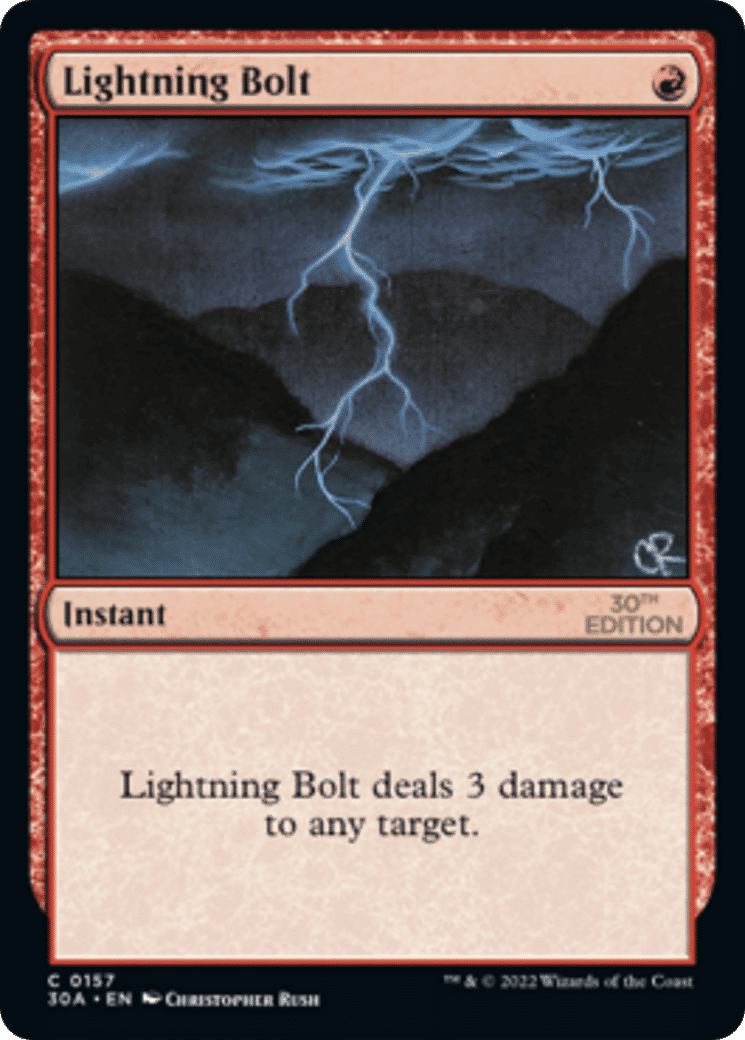 Foudre — 30th Anniversary Edition — Magic: The Gathering