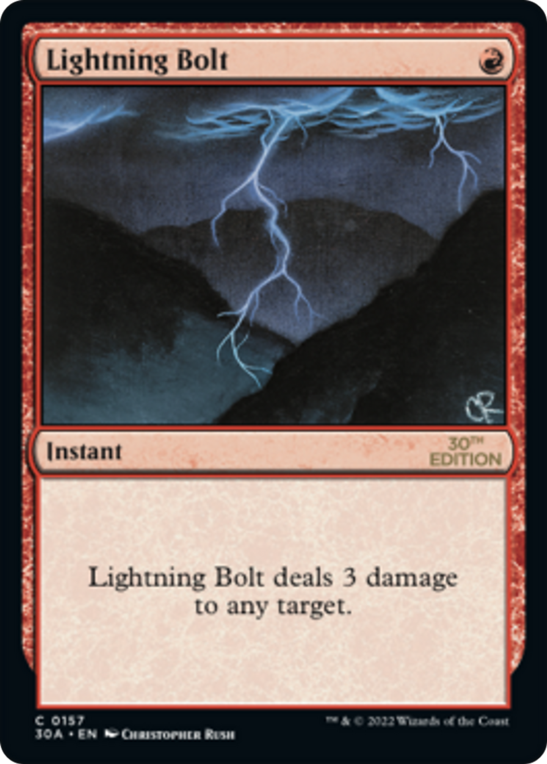 Foudre — 30th Anniversary Edition — Magic: The Gathering