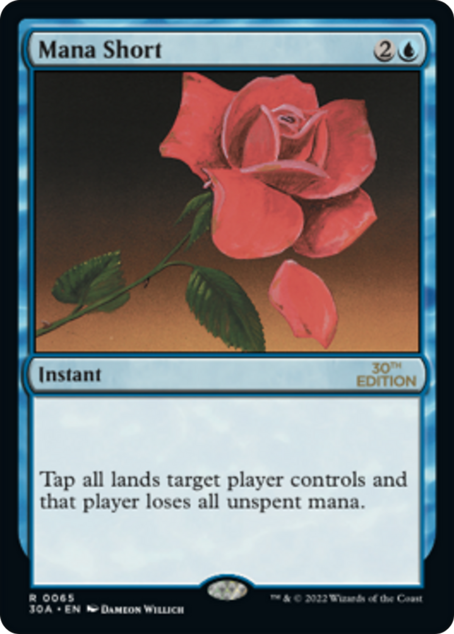 Mana Short — 30th Anniversary Edition — Magic: The Gathering