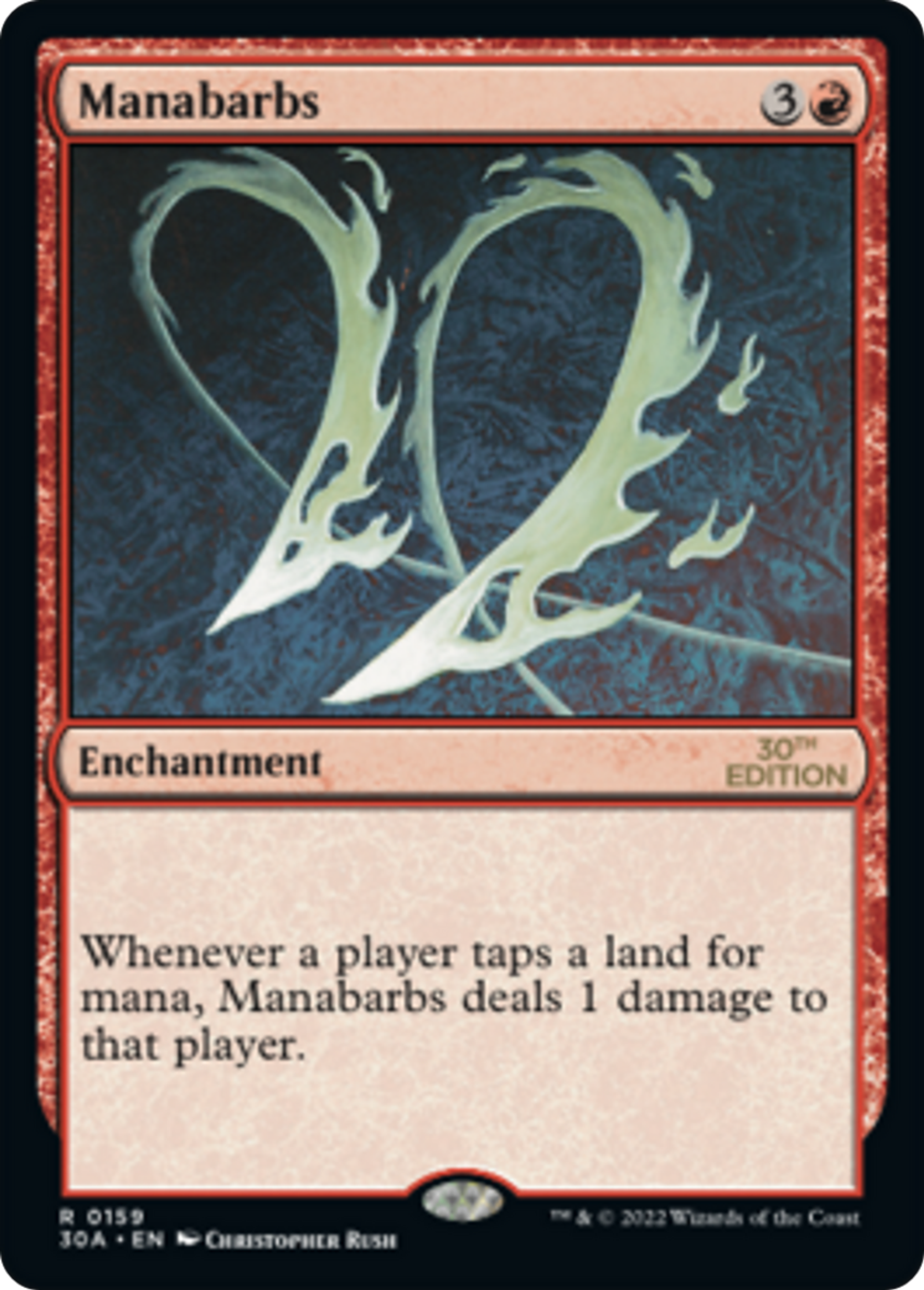 Barbelures de mana — 30th Anniversary Edition — Magic: The Gathering
