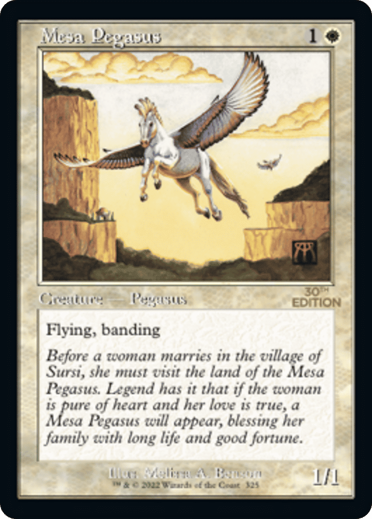 Mesa Pegasus — 30th Anniversary Edition — Magic: The Gathering