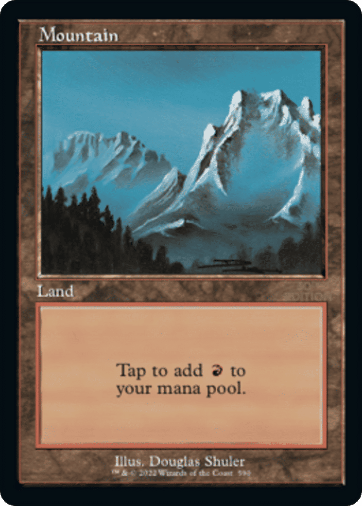 Montagne — 30th Anniversary Edition — Magic: The Gathering