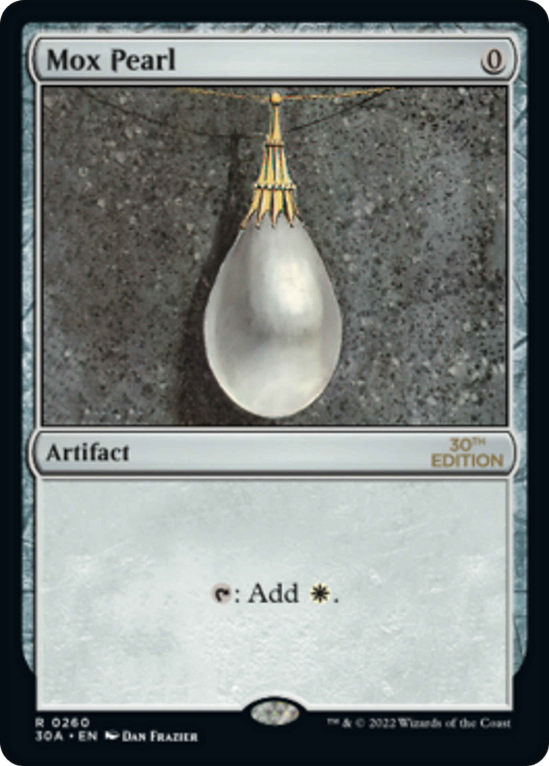 Mox Pearl — 30th Anniversary Edition — Magic: The Gathering