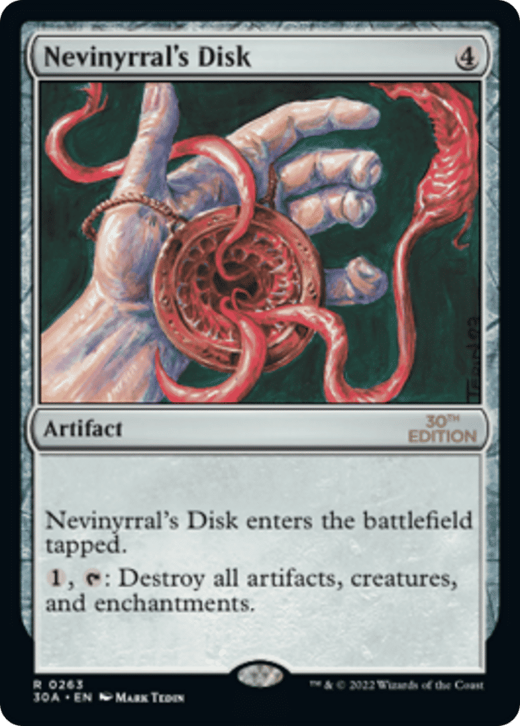 Nevinyrral's Disk — 30th Anniversary Edition — Magic: The Gathering
