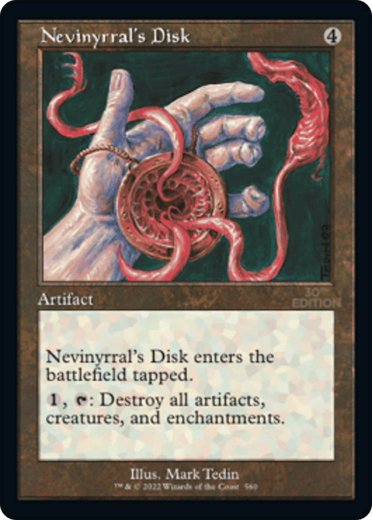 Nevinyrral's Disk — 30th Anniversary Edition — Magic: The Gathering