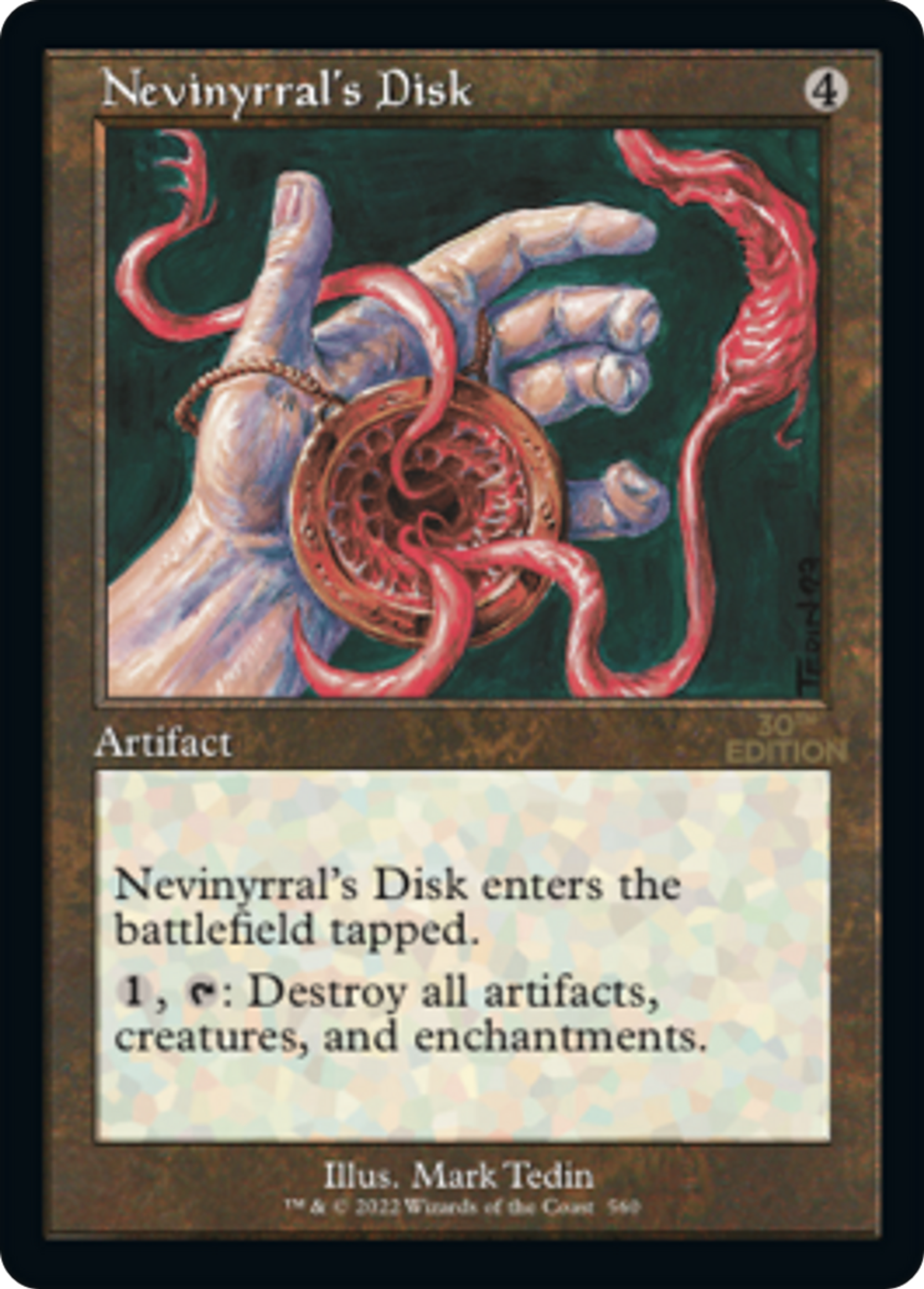 Nevinyrral's Disk — 30th Anniversary Edition — Magic: The Gathering