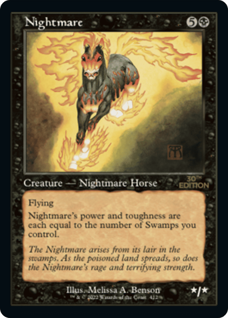 Cheval de cauchemar — 30th Anniversary Edition — Magic: The Gathering