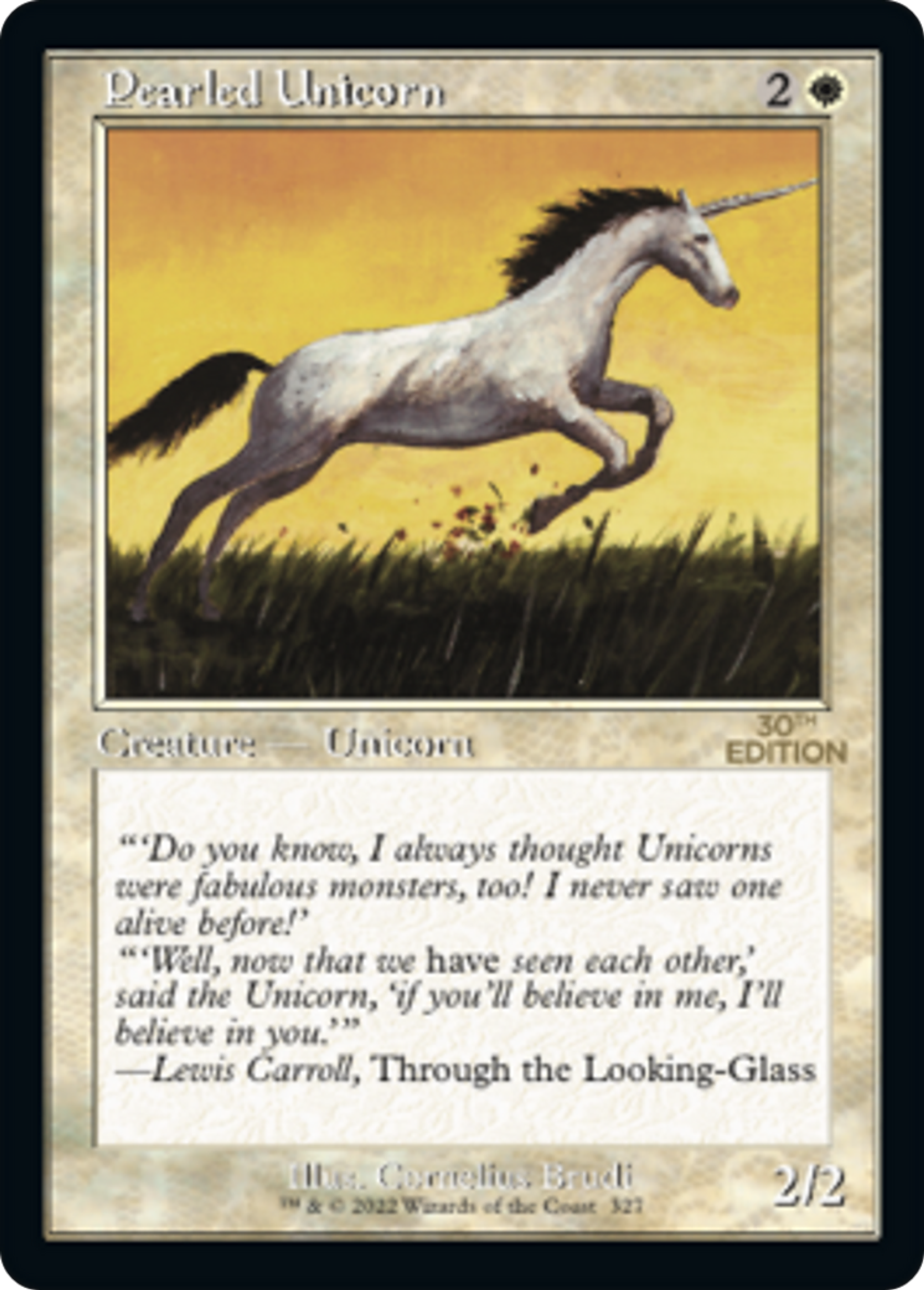 Licorne nacrée — 30th Anniversary Edition — Magic: The Gathering