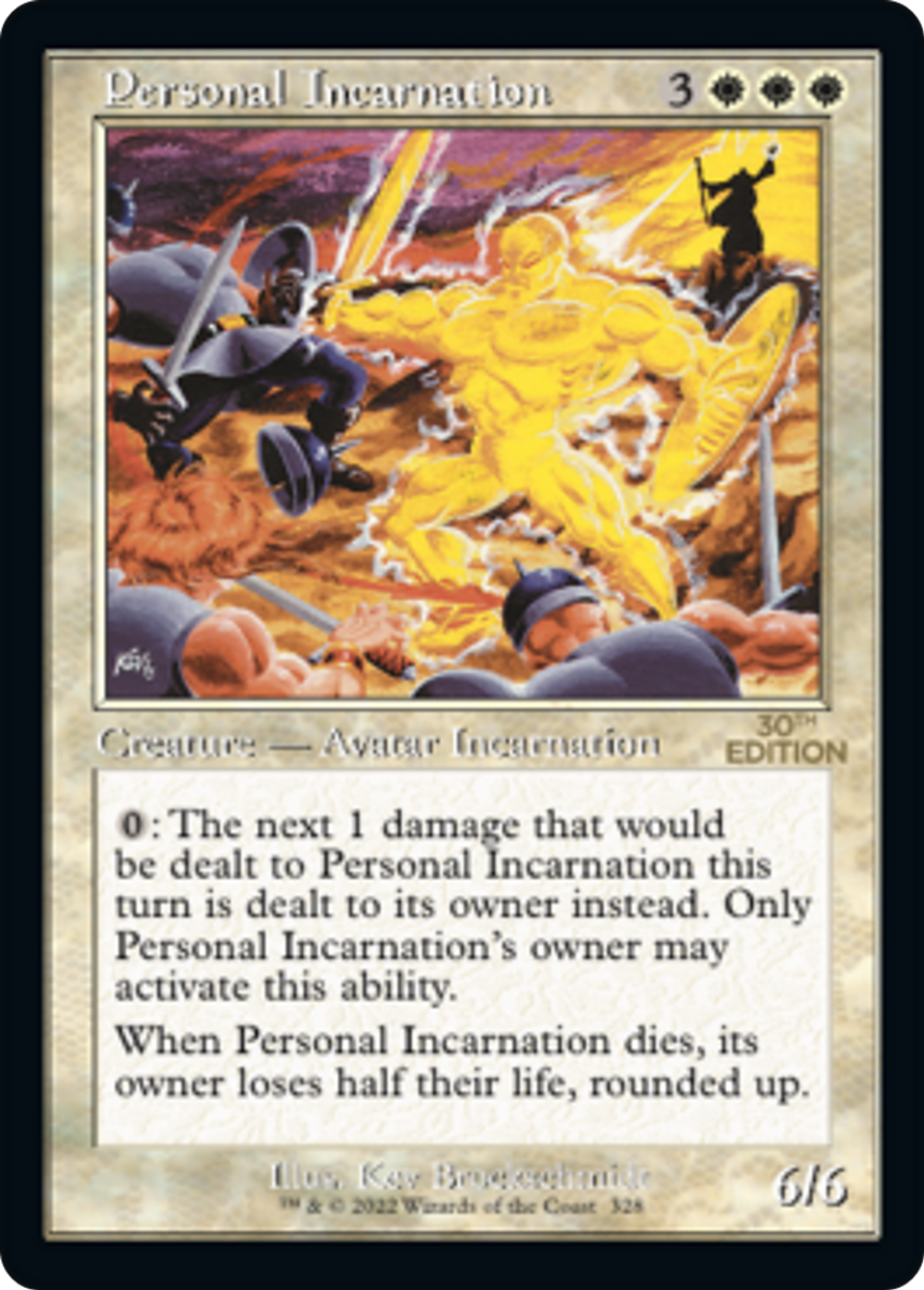 Incarnation personnelle — 30th Anniversary Edition — Magic: The Gathering