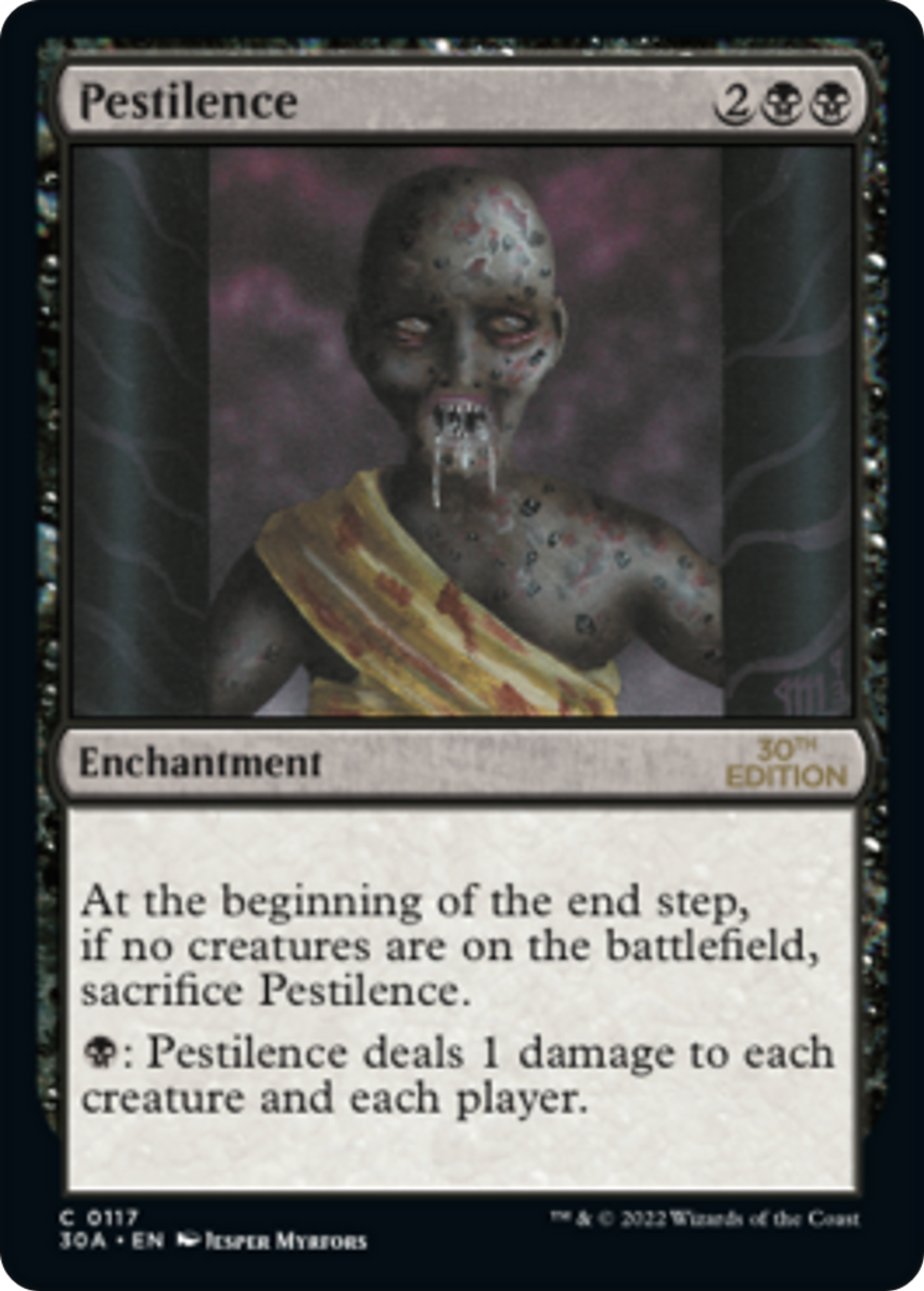 Pestilence — 30th Anniversary Edition — Magic: The Gathering