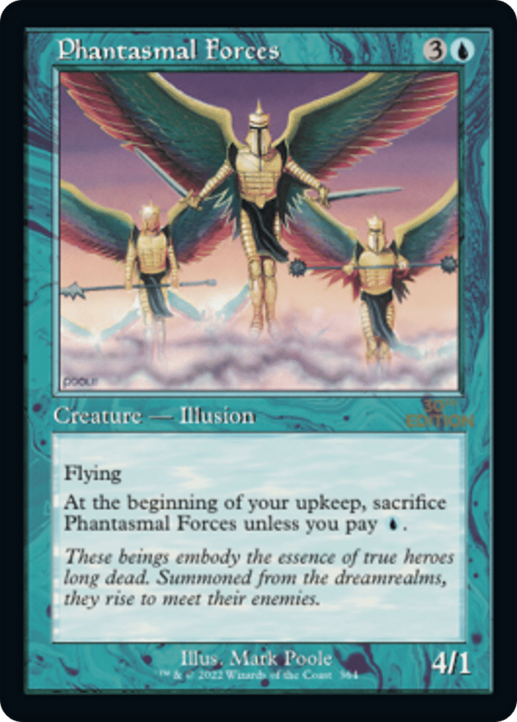Phantasmal Forces — 30th Anniversary Edition — Magic: The Gathering