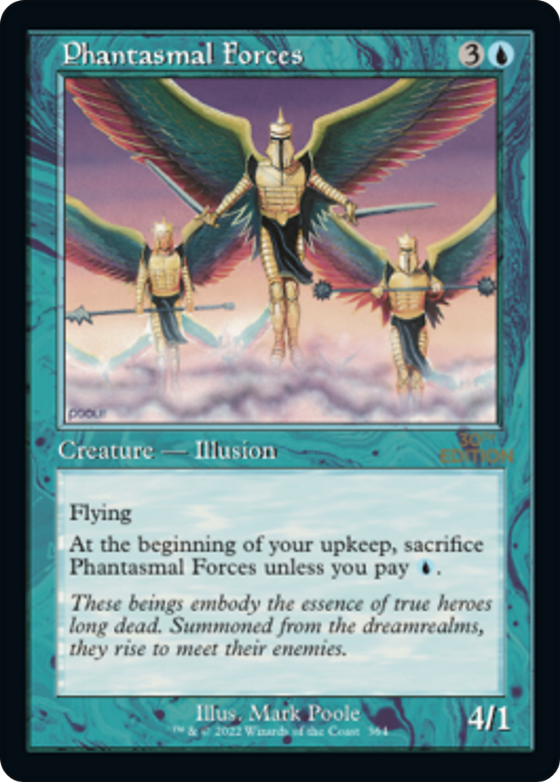 Forces phantasmatiques — 30th Anniversary Edition — Magic: The Gathering