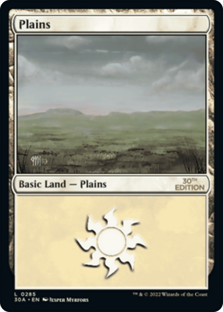 Plains — 30th Anniversary Edition — Magic: The Gathering