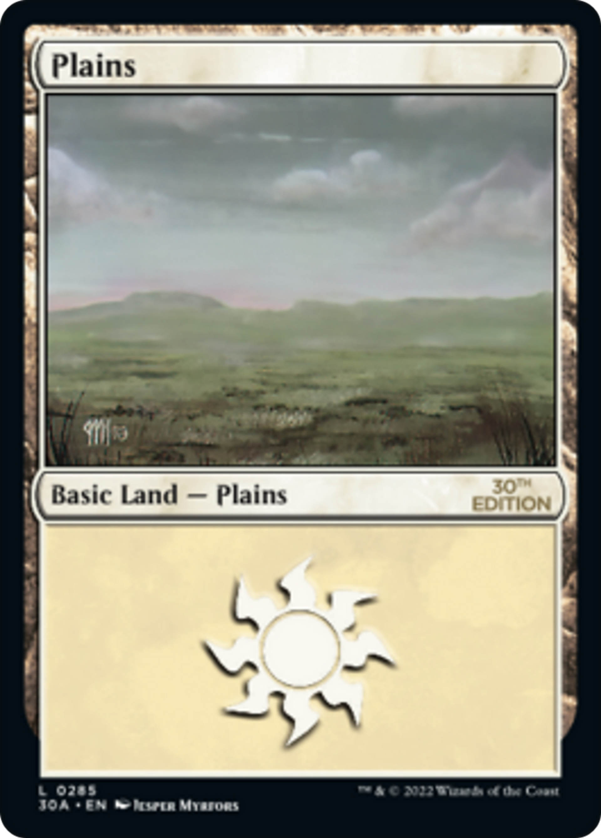 Plains — 30th Anniversary Edition — Magic: The Gathering