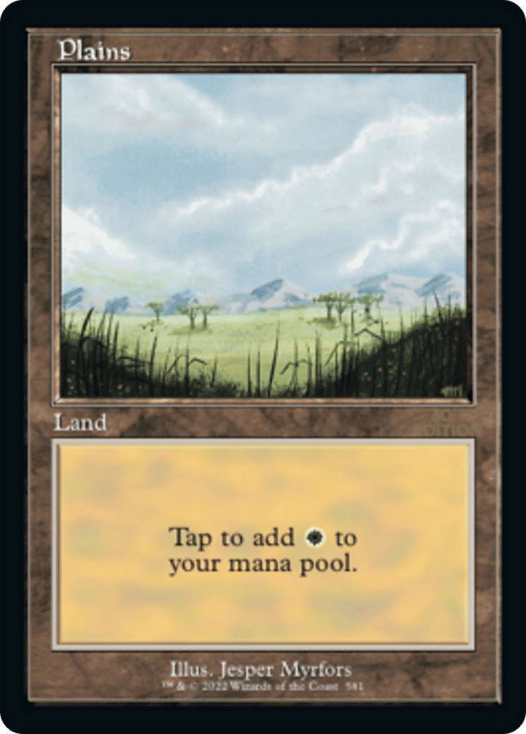 Plains — 30th Anniversary Edition — Magic: The Gathering