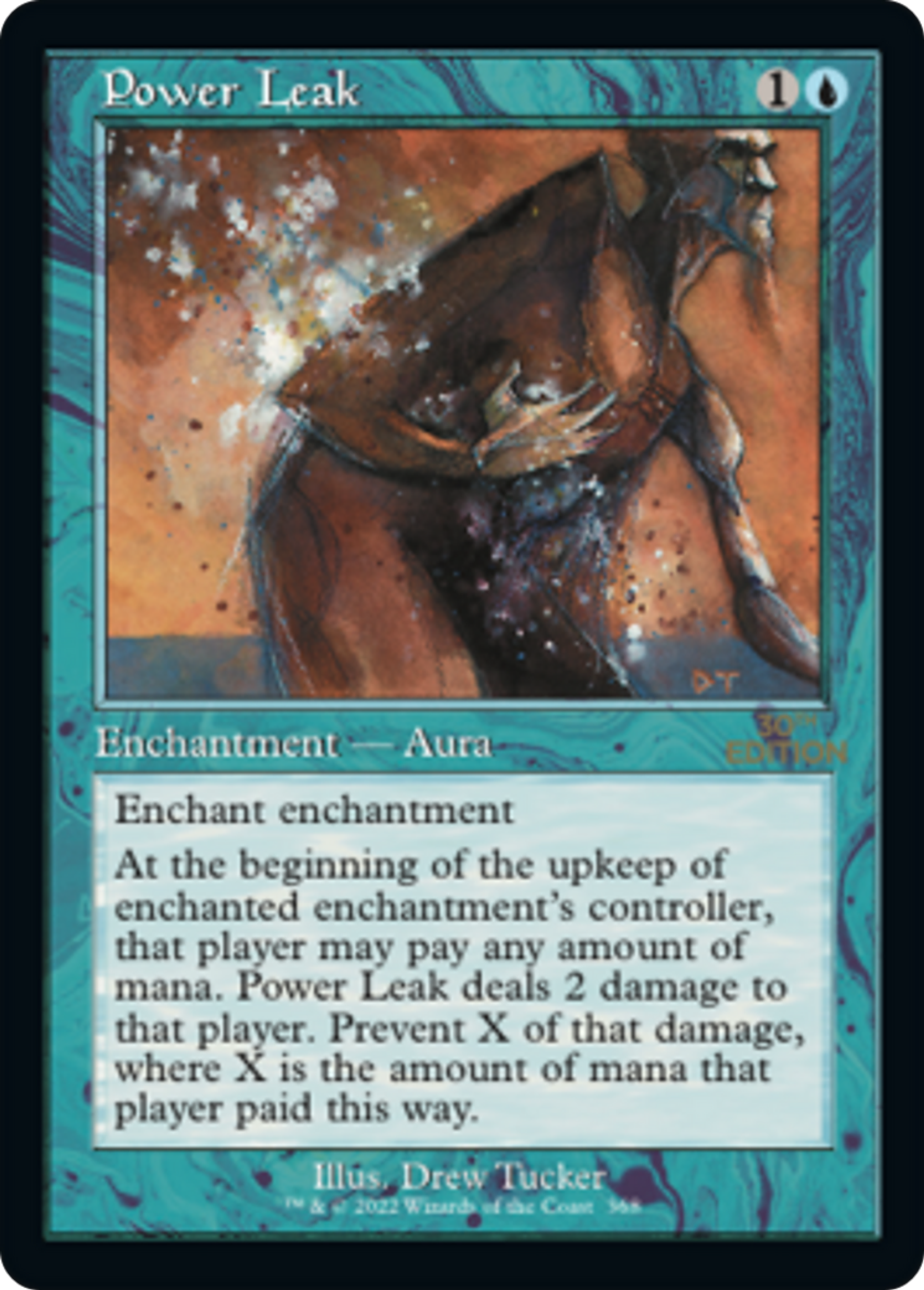 Power Leak — 30th Anniversary Edition — Magic: The Gathering