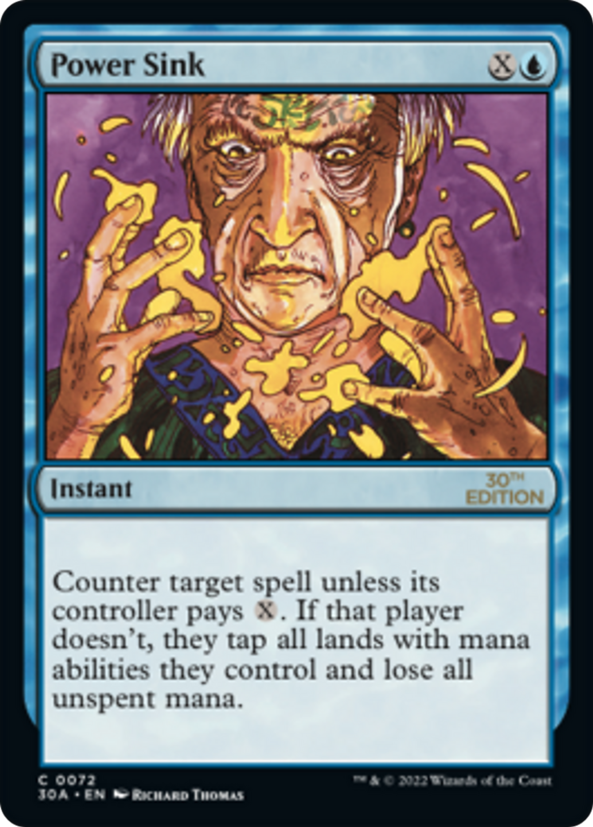 Power Sink — 30th Anniversary Edition — Magic: The Gathering