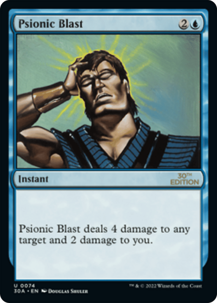 Psionic Blast — 30th Anniversary Edition — Magic: The Gathering