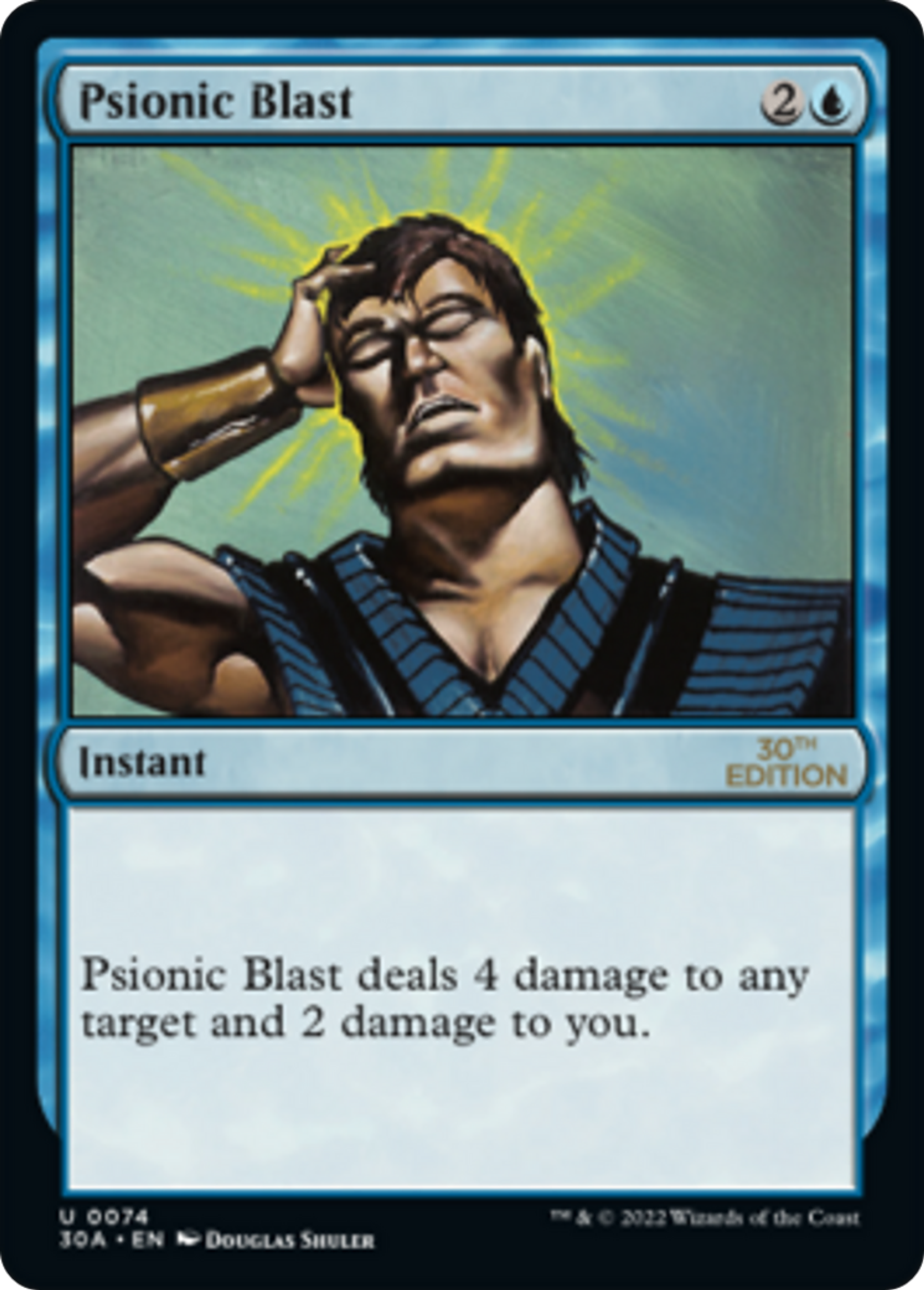 Psionic Blast — 30th Anniversary Edition — Magic: The Gathering