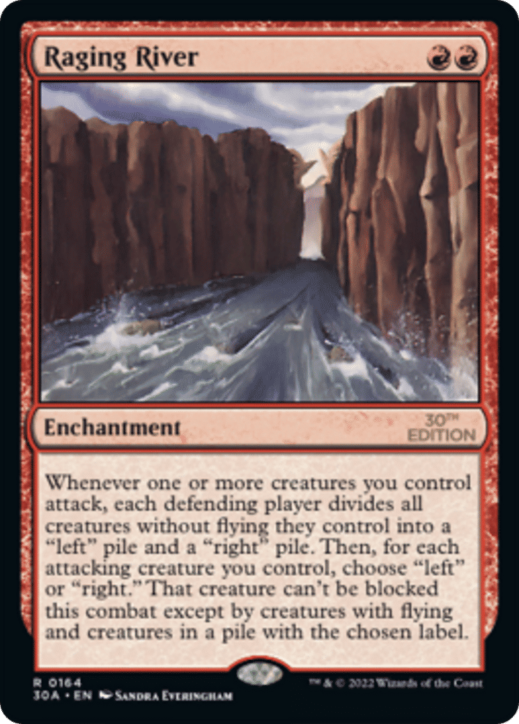 Raging River — 30th Anniversary Edition — Magic: The Gathering