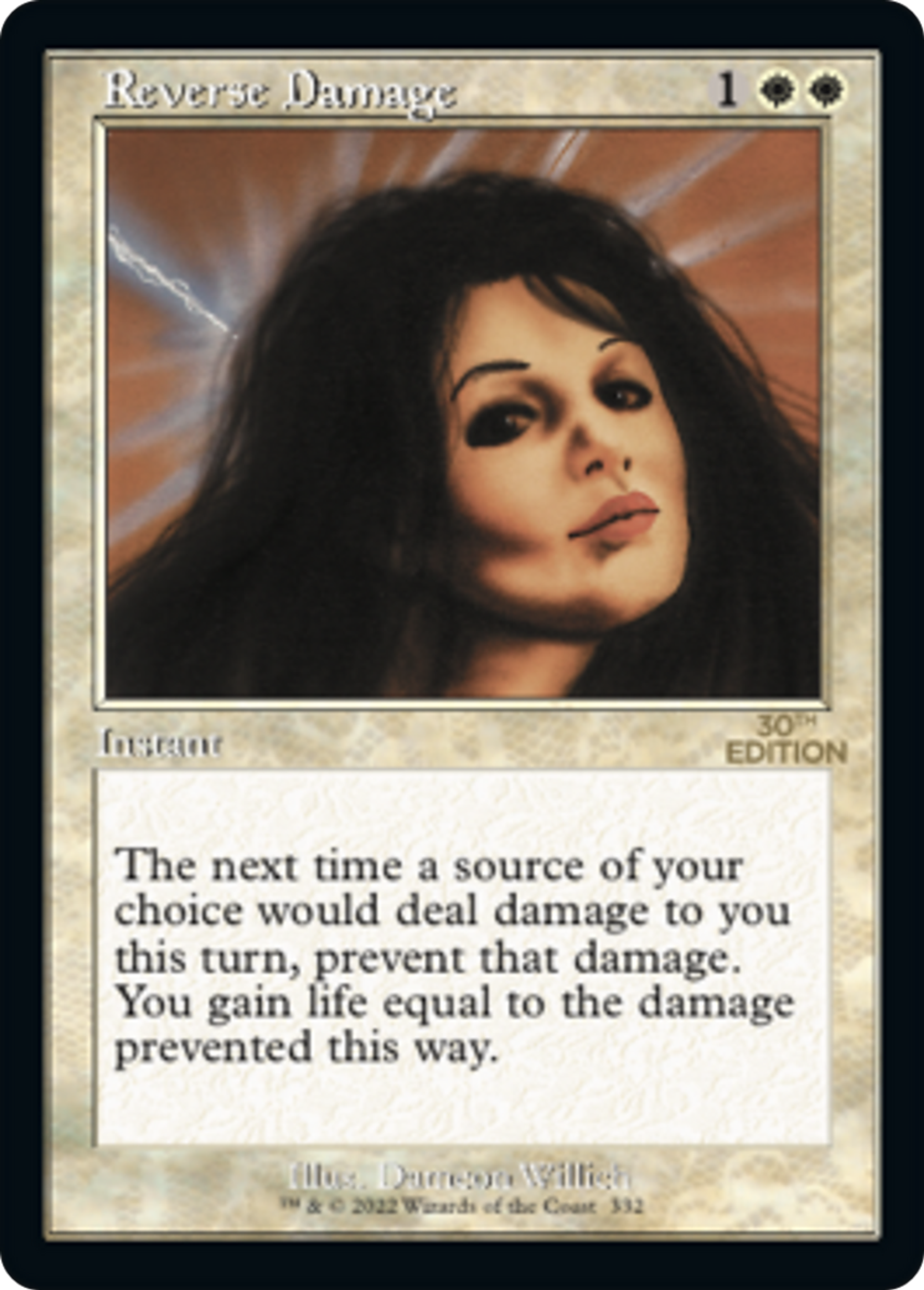 Inversion des dégâts — 30th Anniversary Edition — Magic: The Gathering