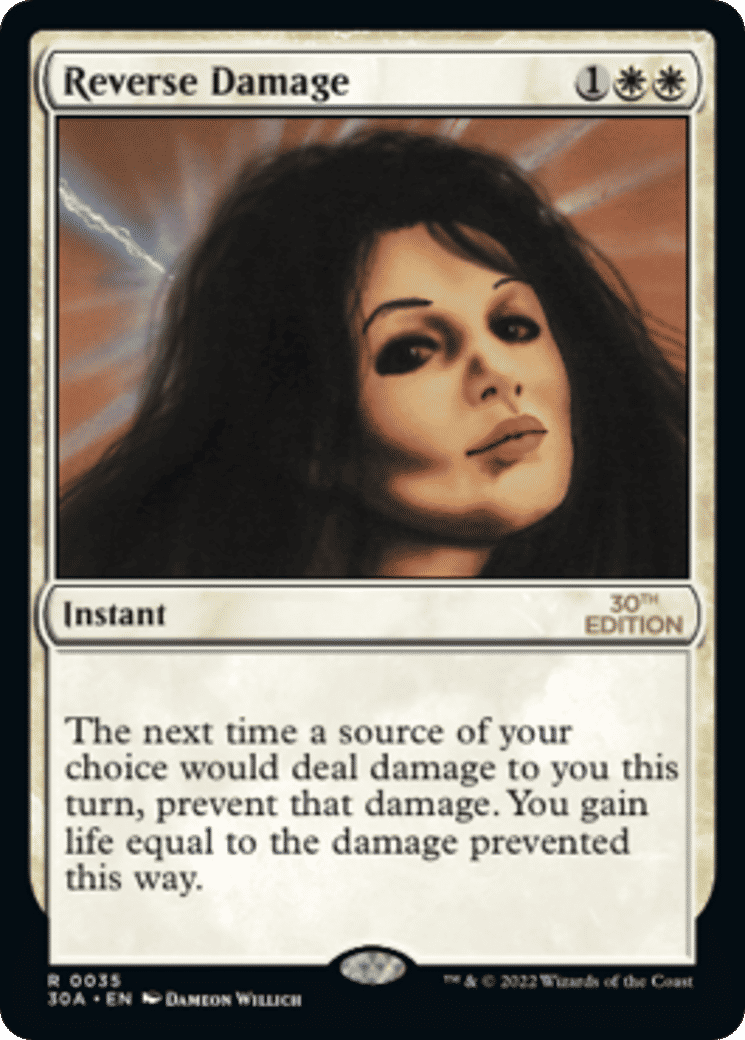 Reverse Damage — 30th Anniversary Edition — Magic: The Gathering