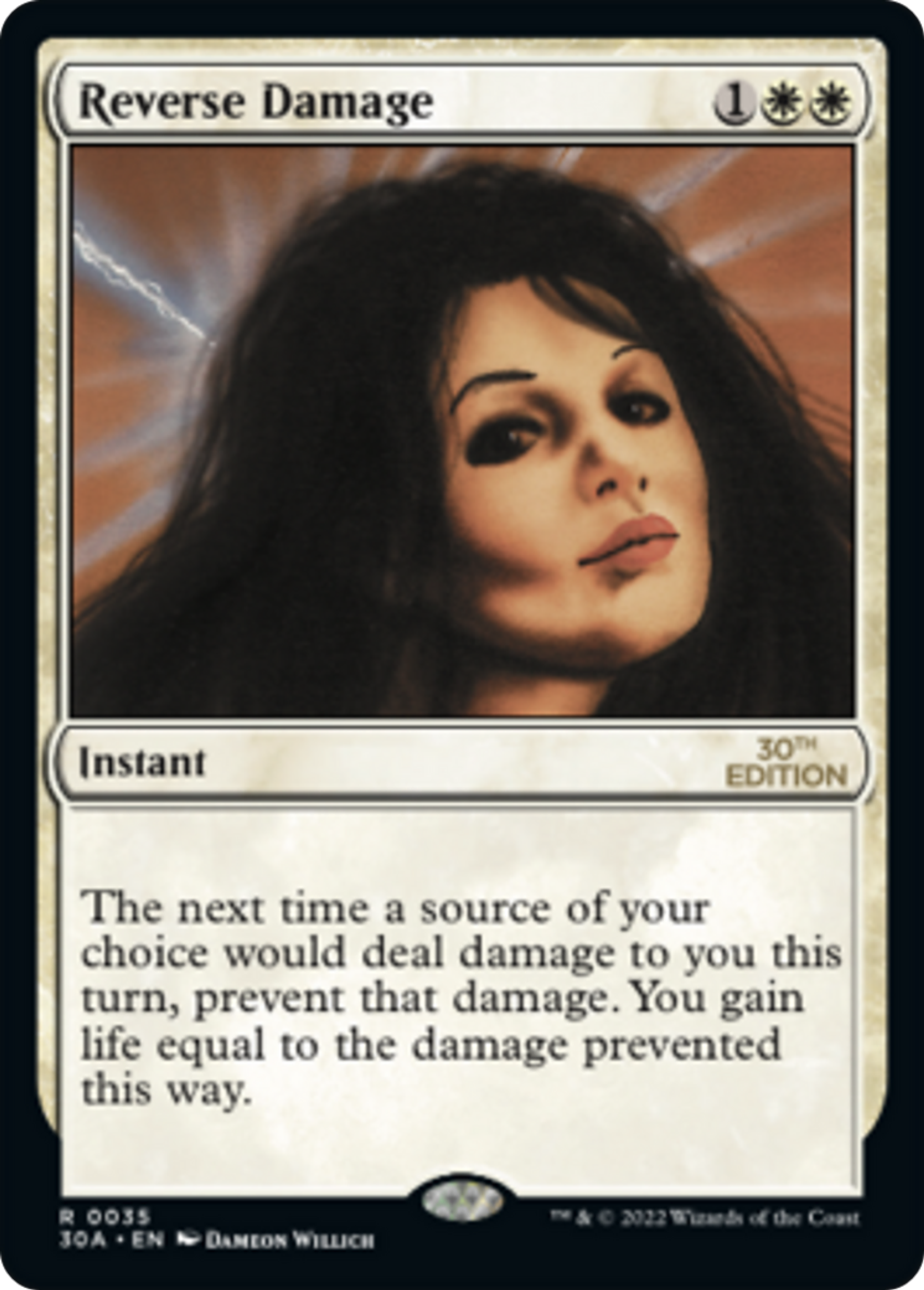 Inversion des dégâts — 30th Anniversary Edition — Magic: The Gathering