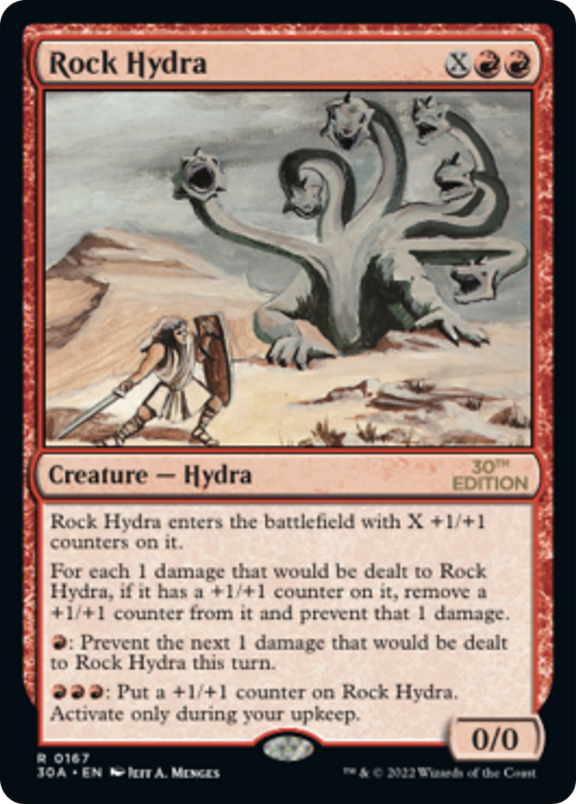 Hydre de pierre — 30th Anniversary Edition — Magic: The Gathering